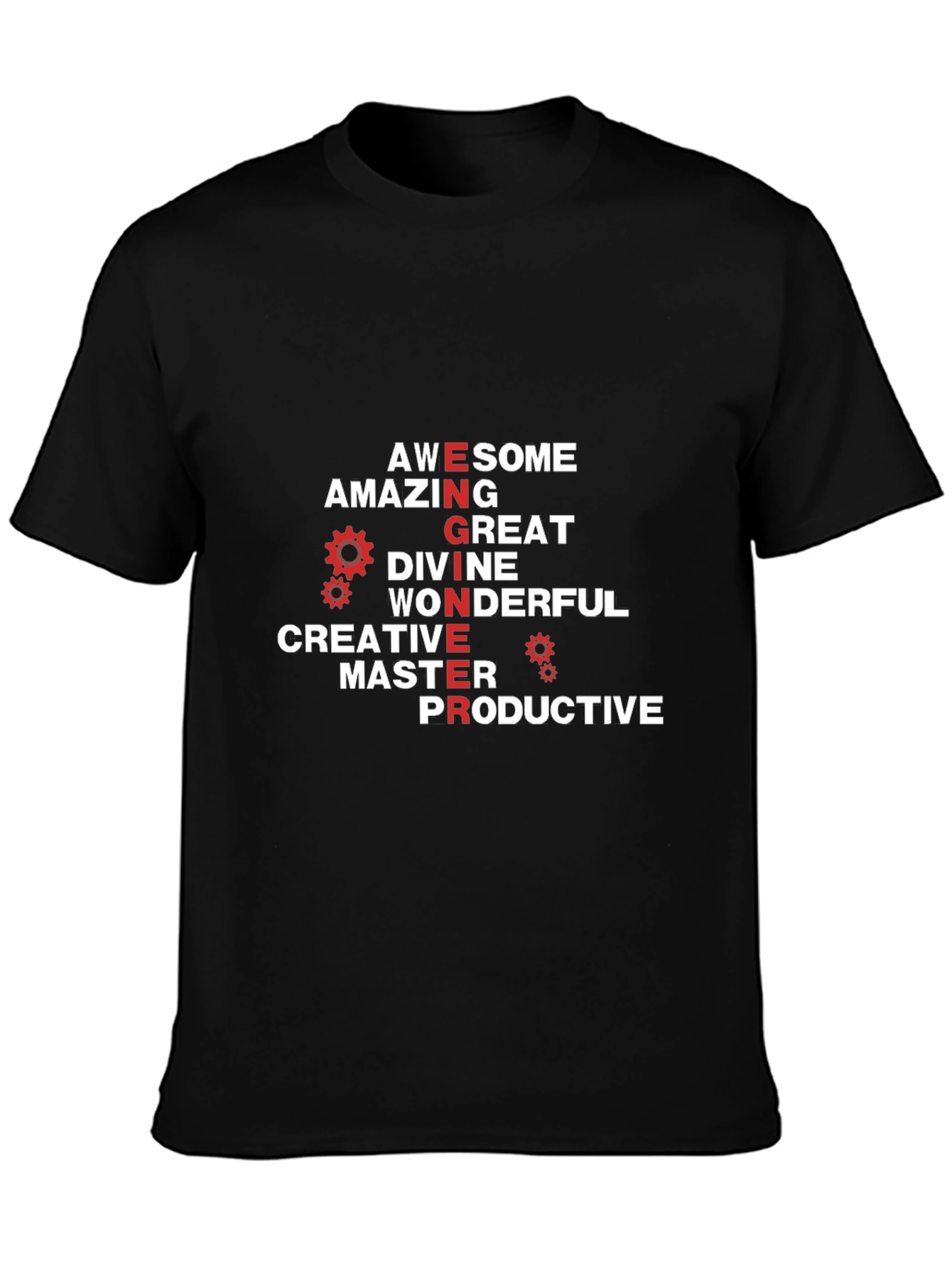Engineer Graphic Tee - Awesome Amazing Creative