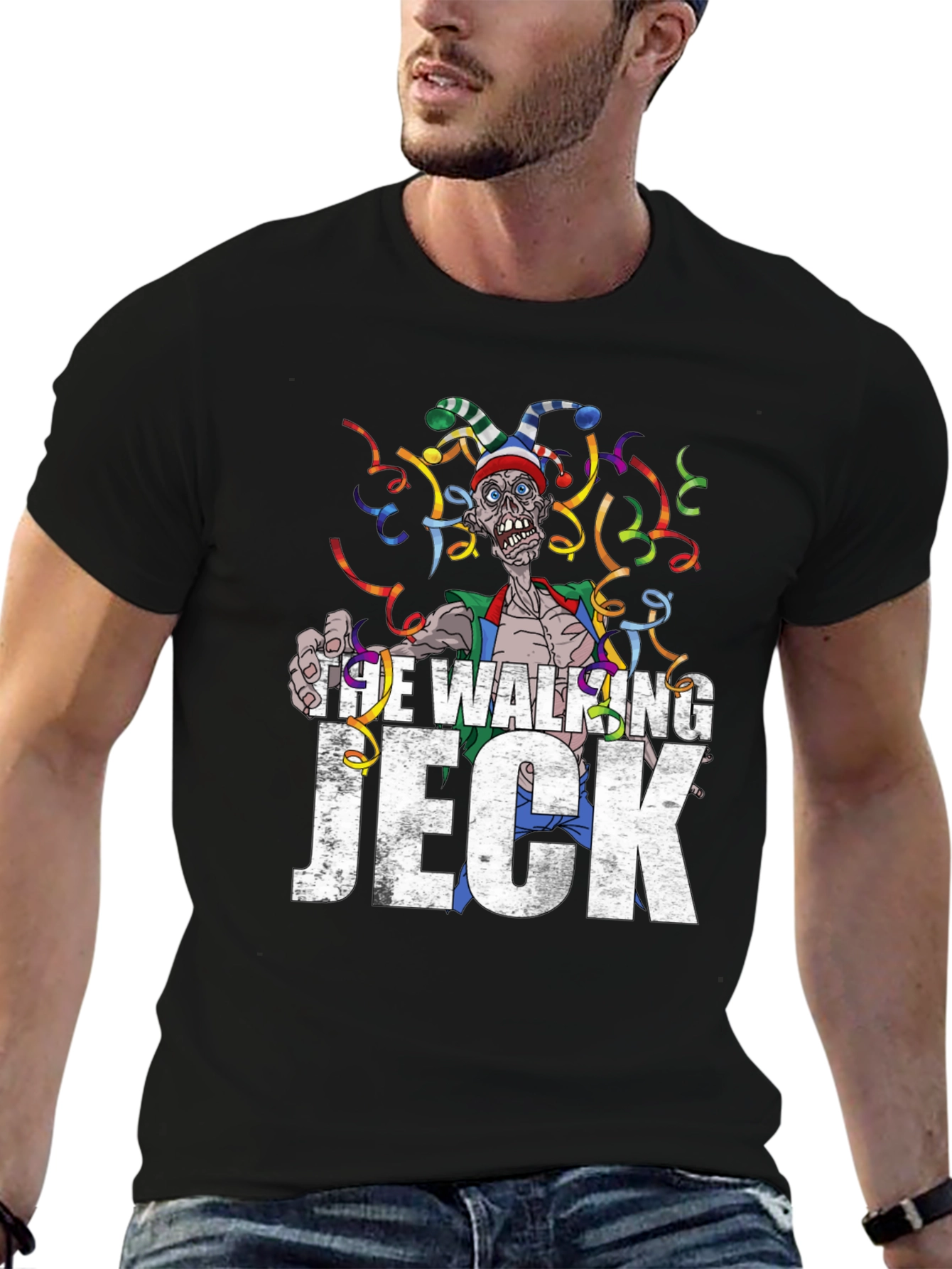 Walking Jeck Graphic Tee - Halloween Zombie