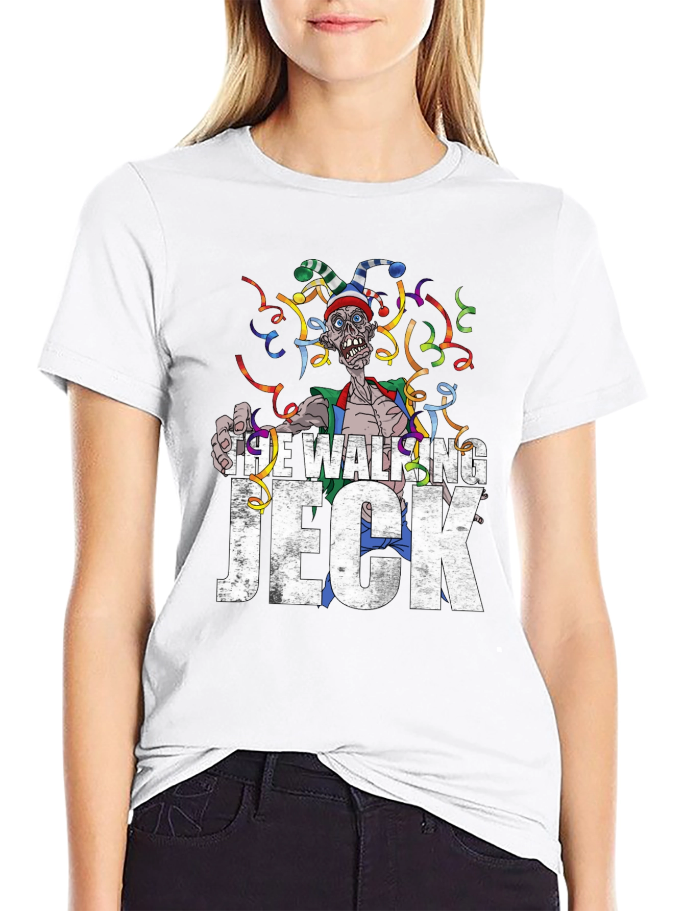 Walking Jeck Graphic Tee - Halloween Zombie