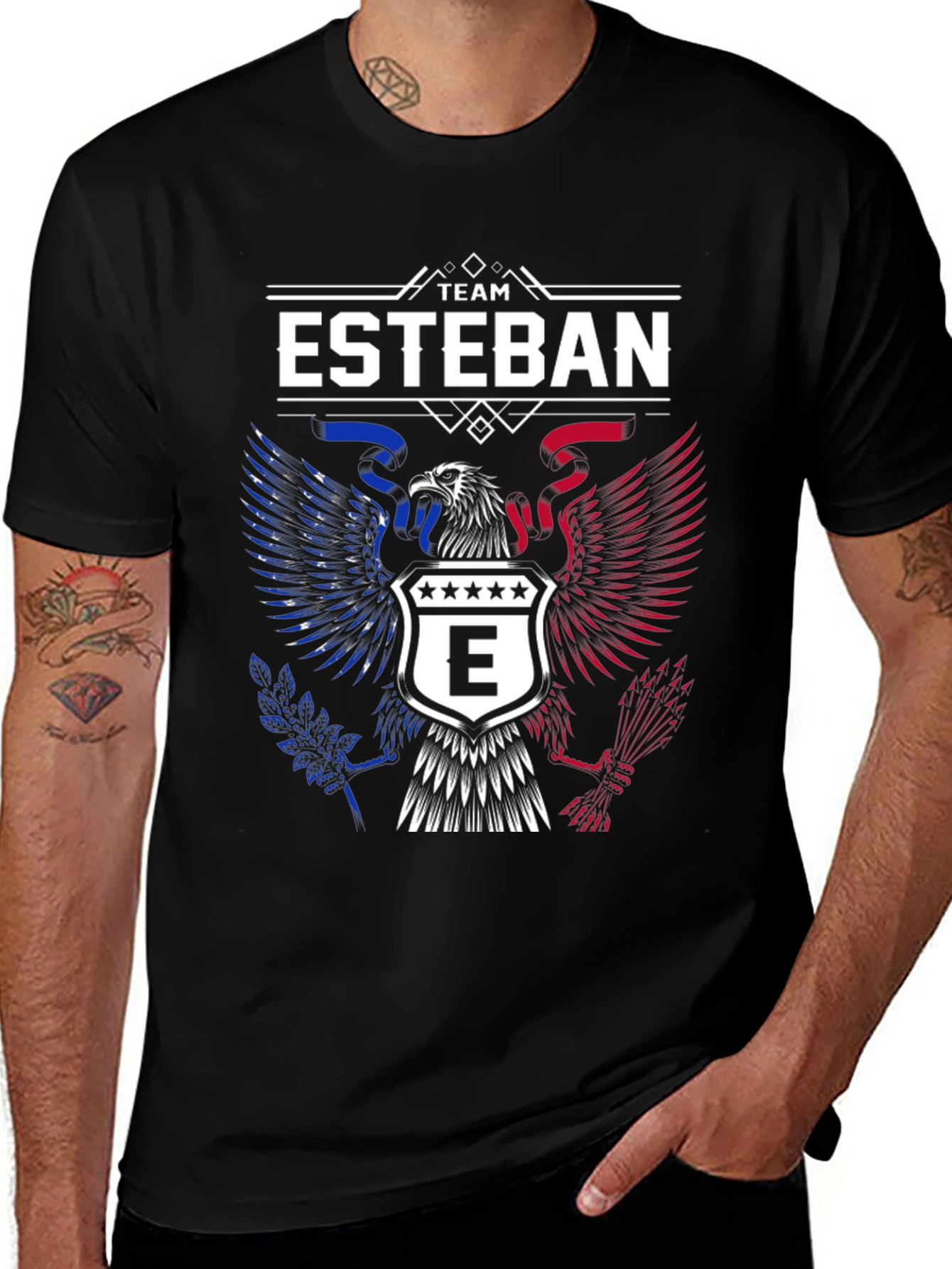 Team Esteban Eagle Graphic T-Shirt