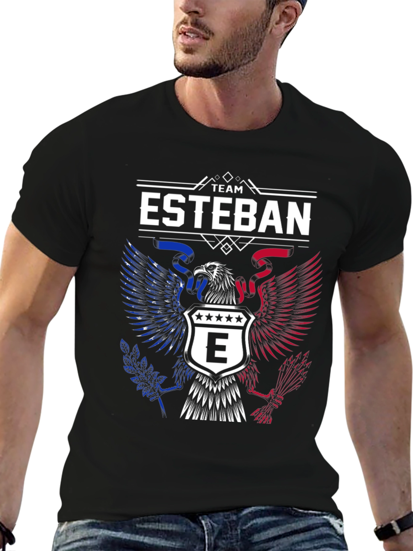 Team Esteban Eagle Graphic T-Shirt