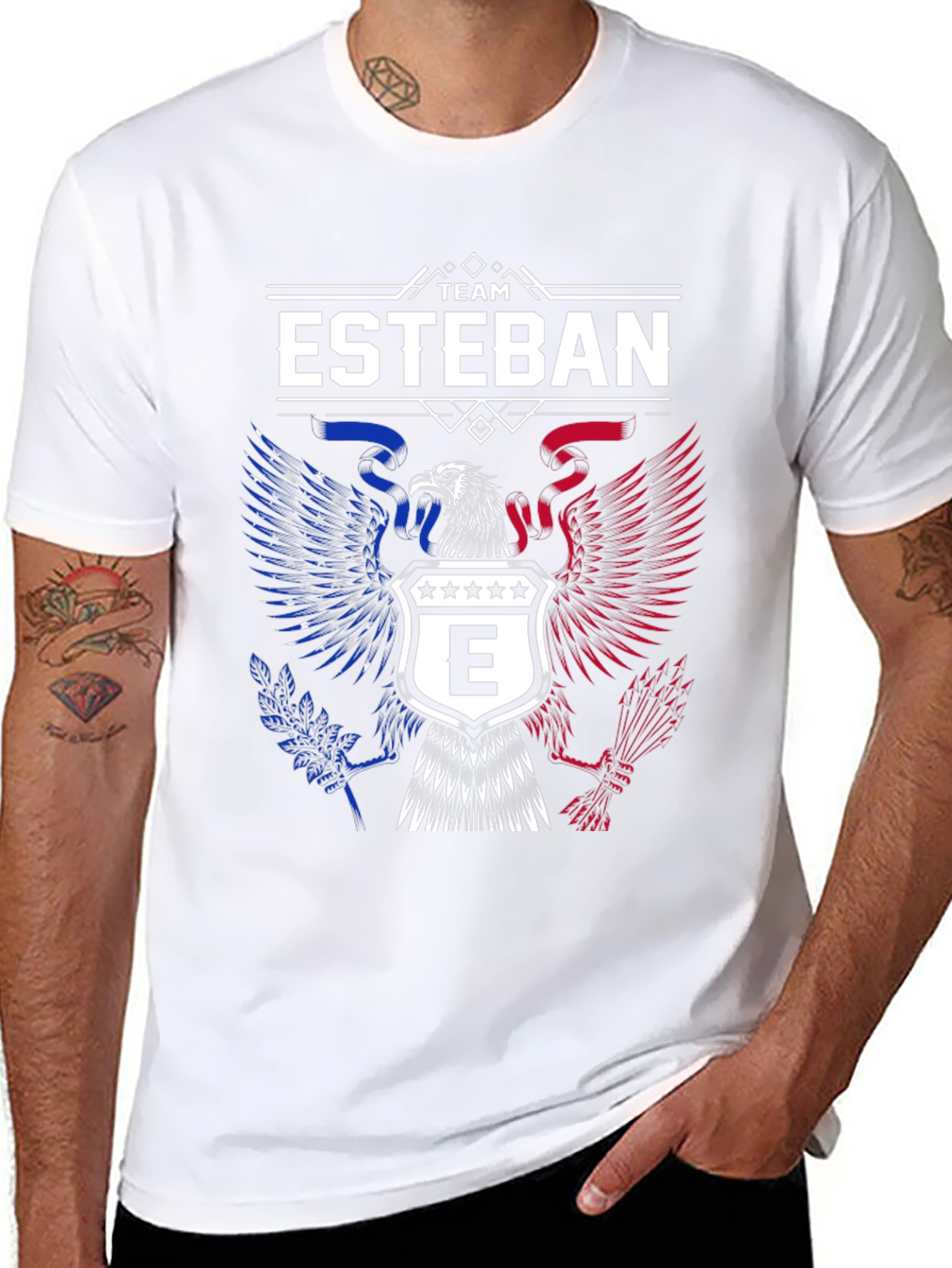 Team Esteban Eagle Graphic T-Shirt