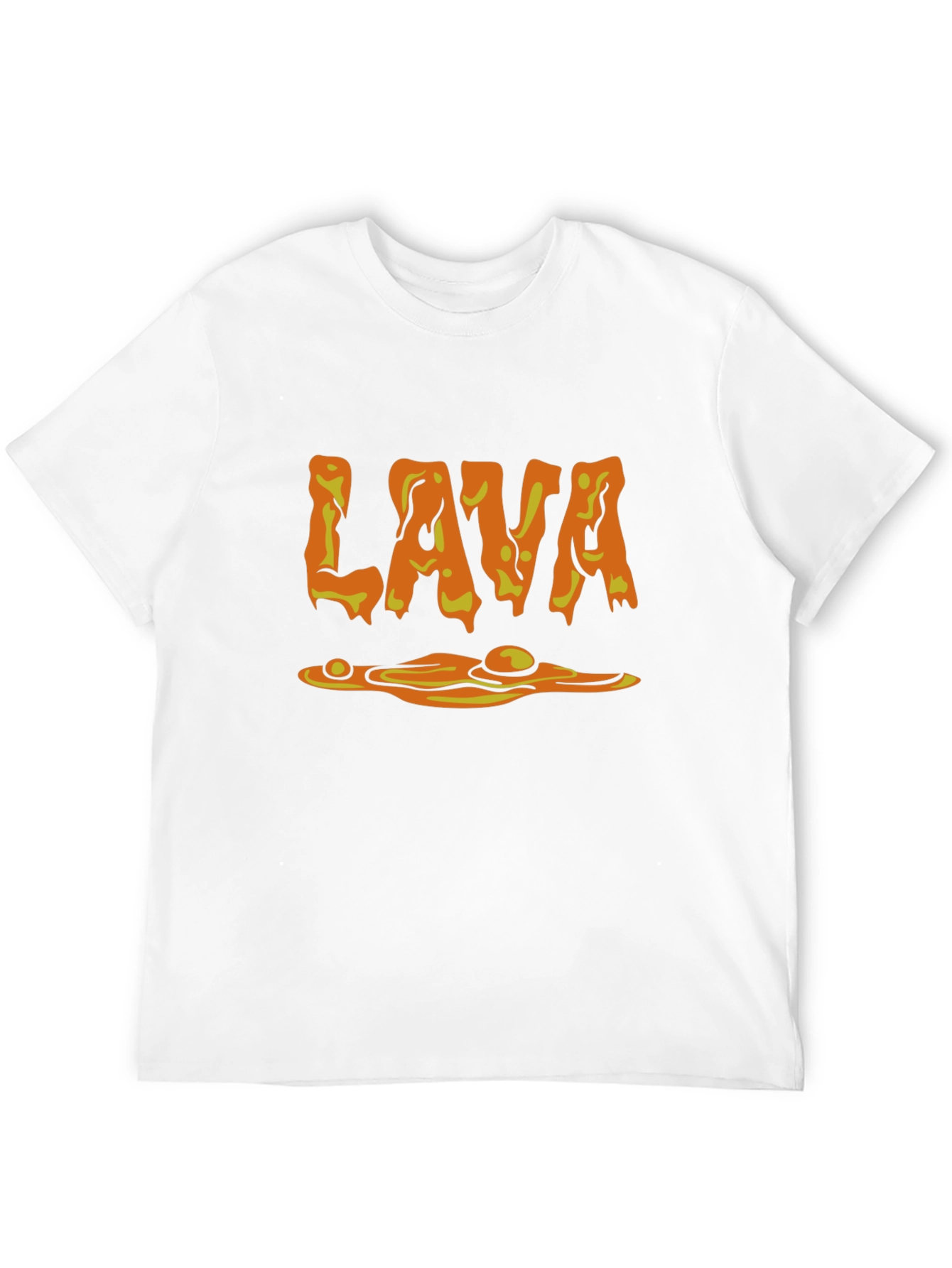 LAVA Graphic Print Black T-Shirt