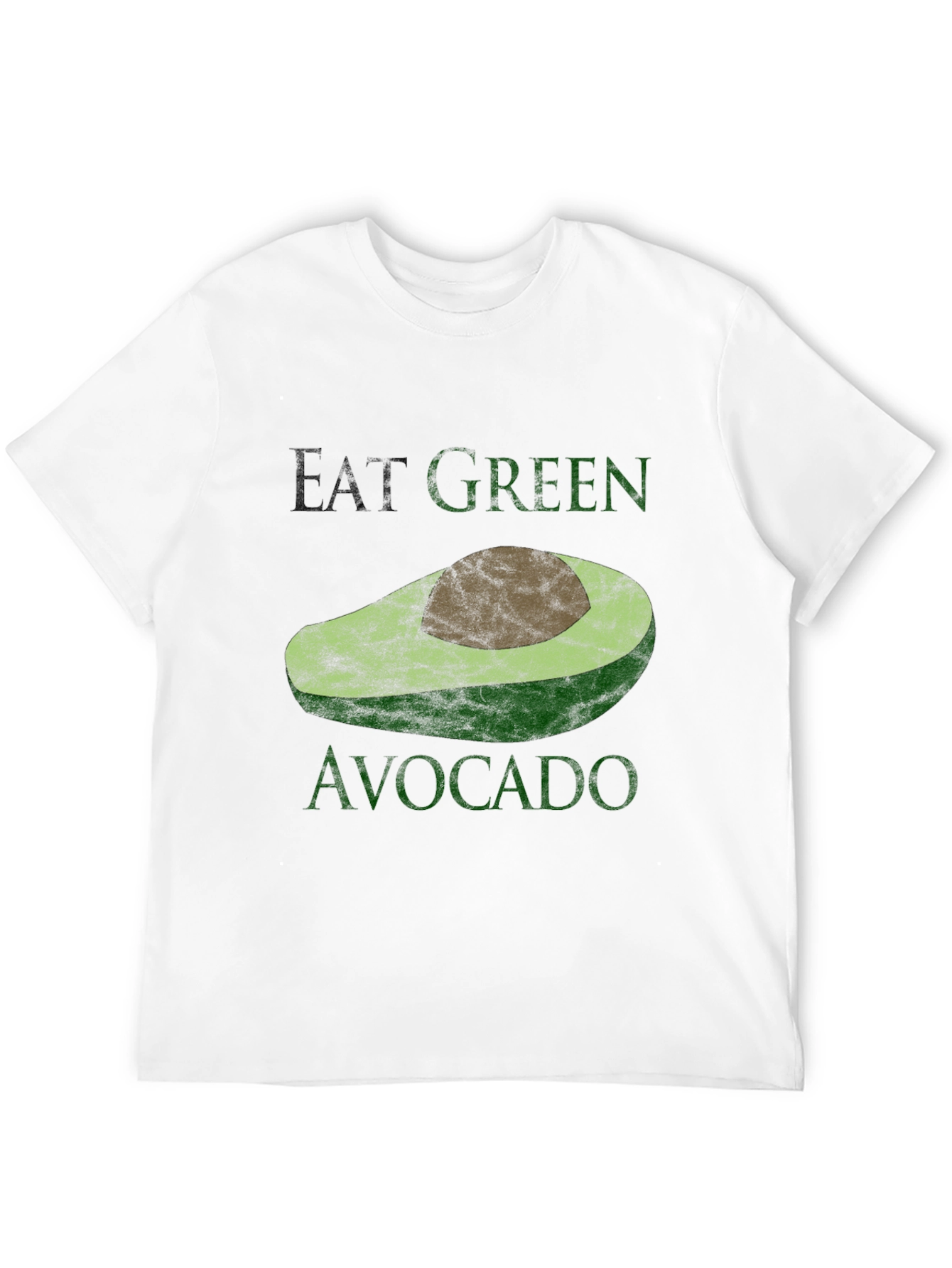 Eat Green Avocado T-Shirt - Stylish & Comfortable