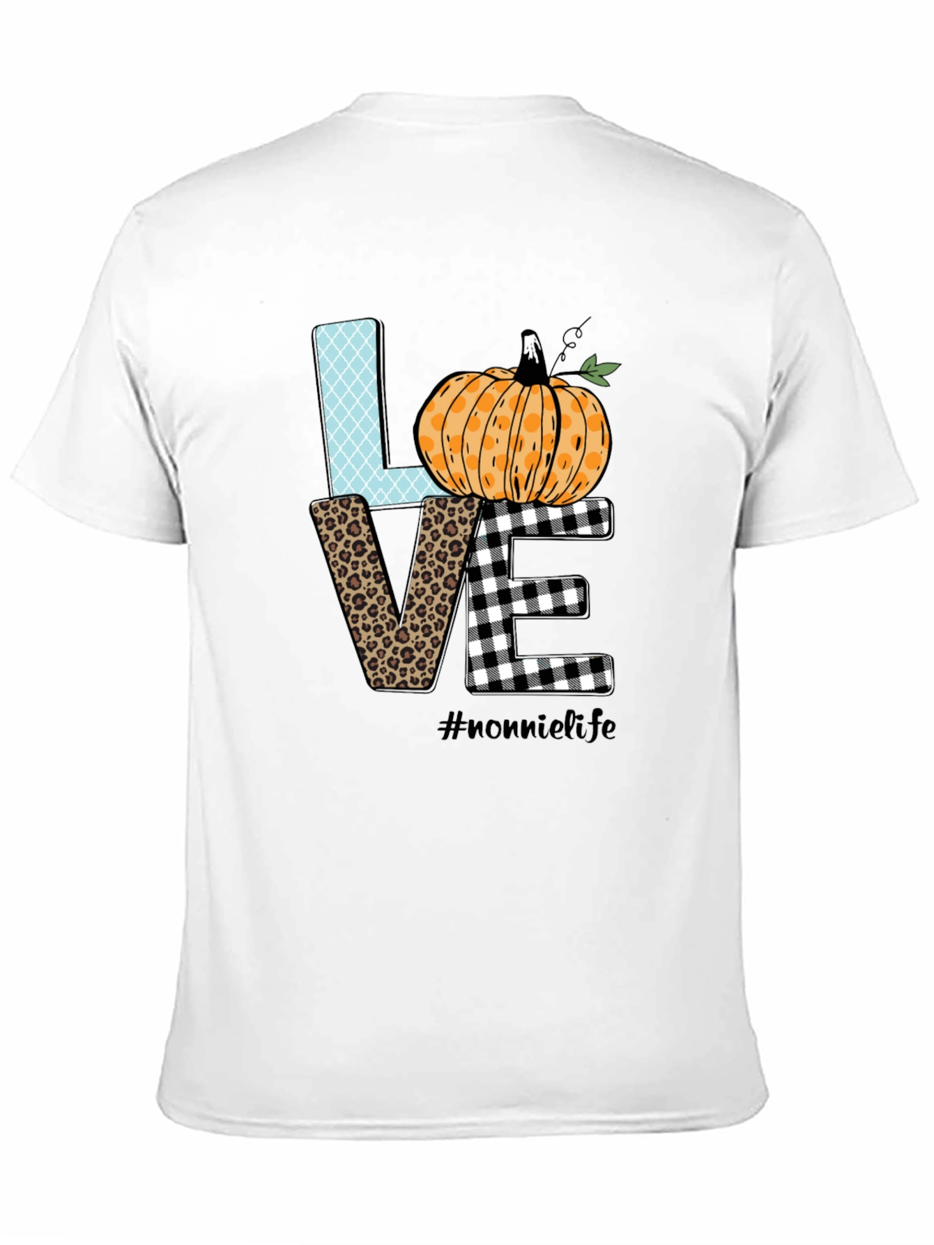 Fall Love Nonnie Life Graphic T-Shirt