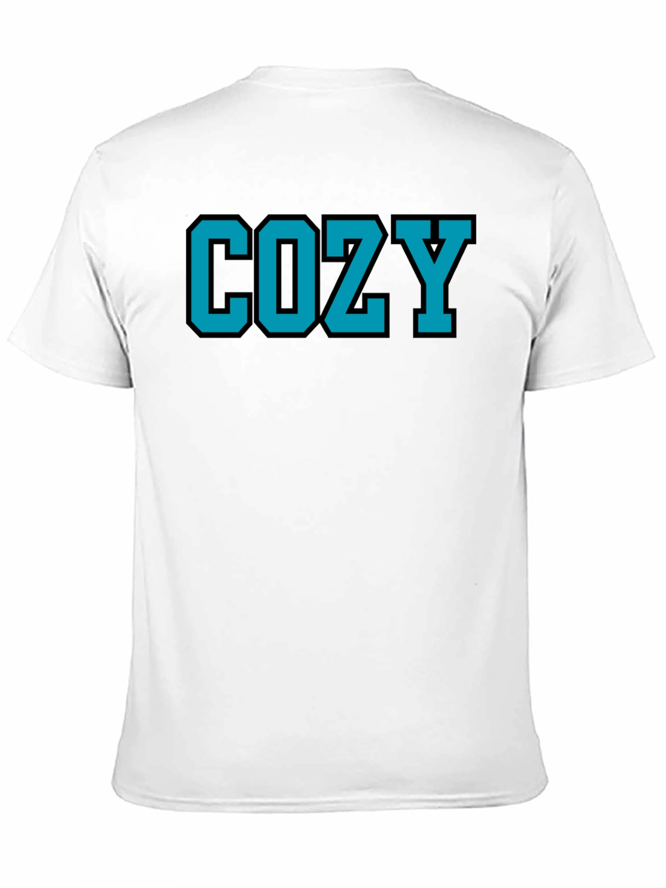 Cozy Graphic Tee - Black T-Shirt