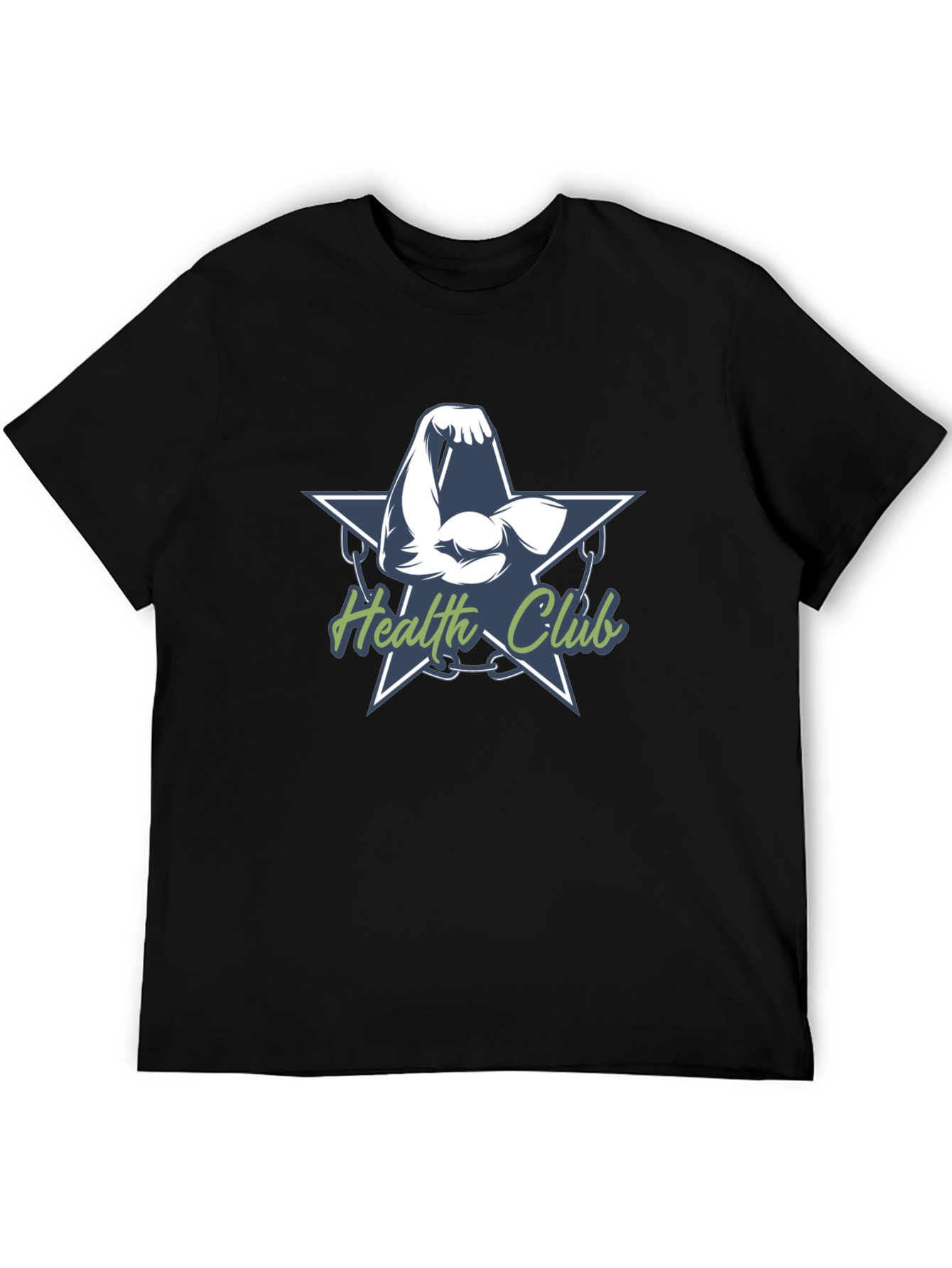 Health Club T-Shirt - Muscle Arm Design