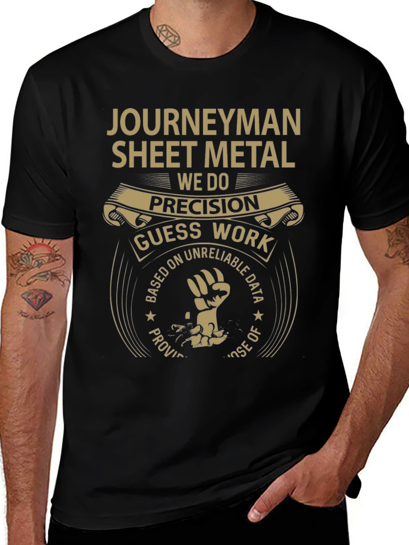 Journeyman Sheet Metal T-Shirt - Precision Work