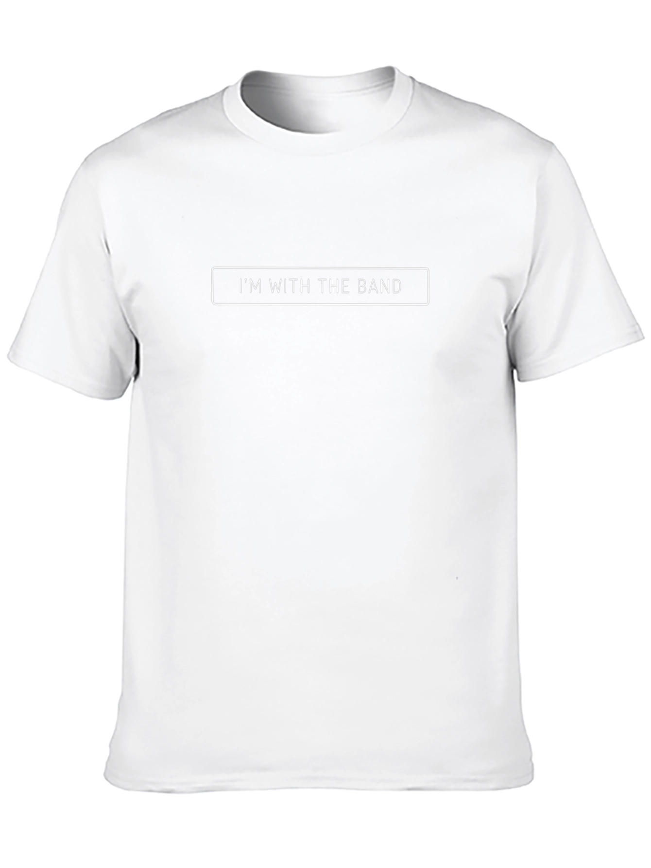 Im With The Band T-Shirt - Classic Black Tee