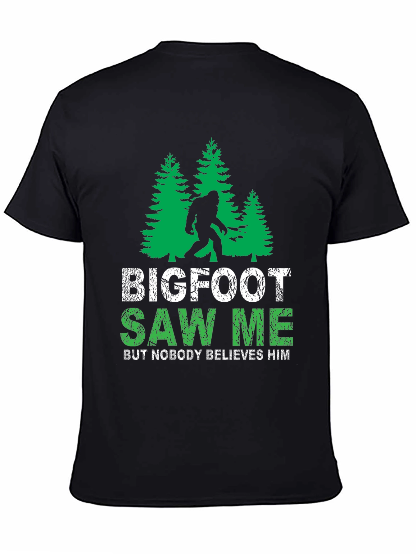 Bigfoot Saw Me Funny Graphic Tee