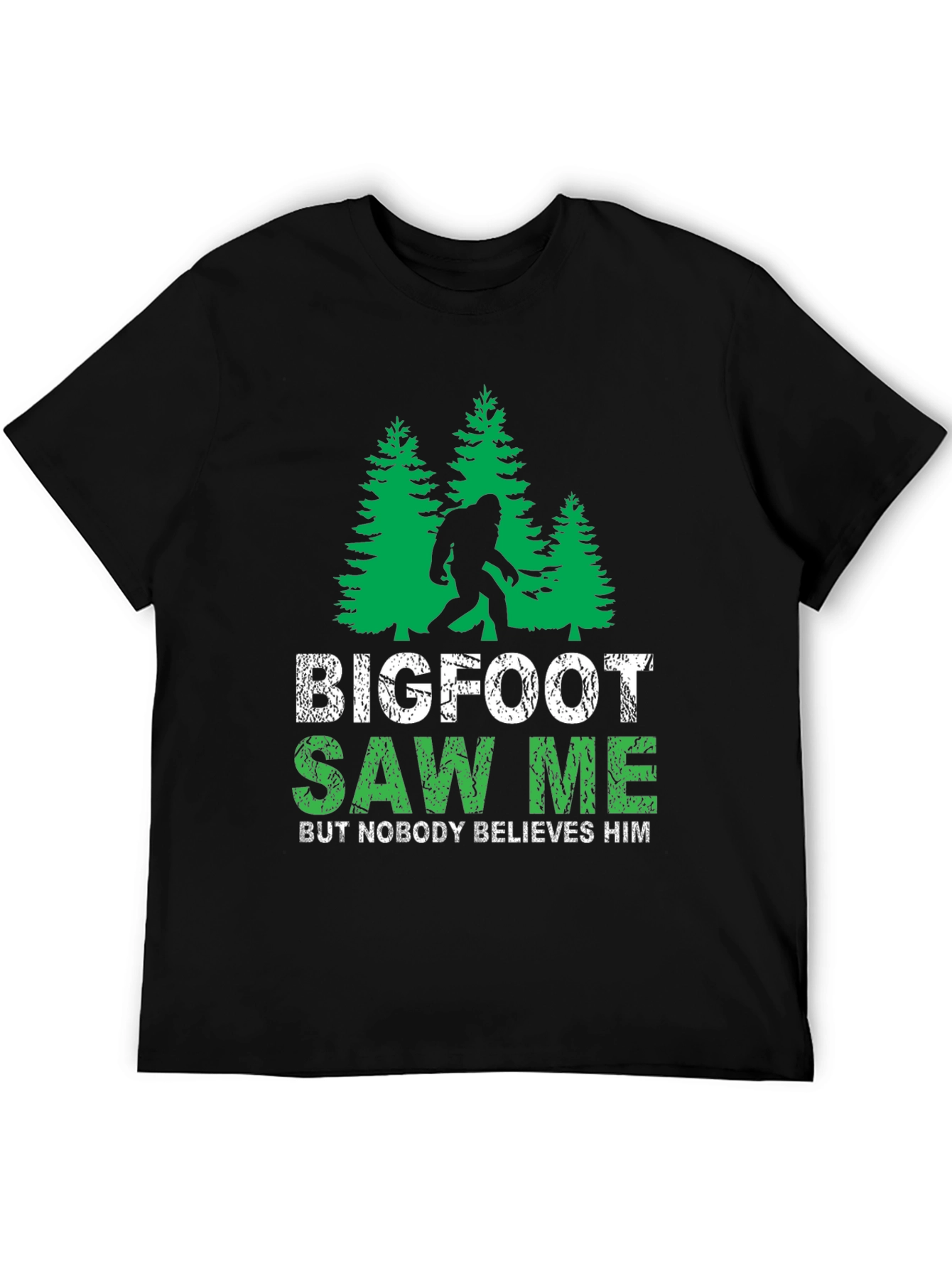 Bigfoot Saw Me Funny Graphic Tee