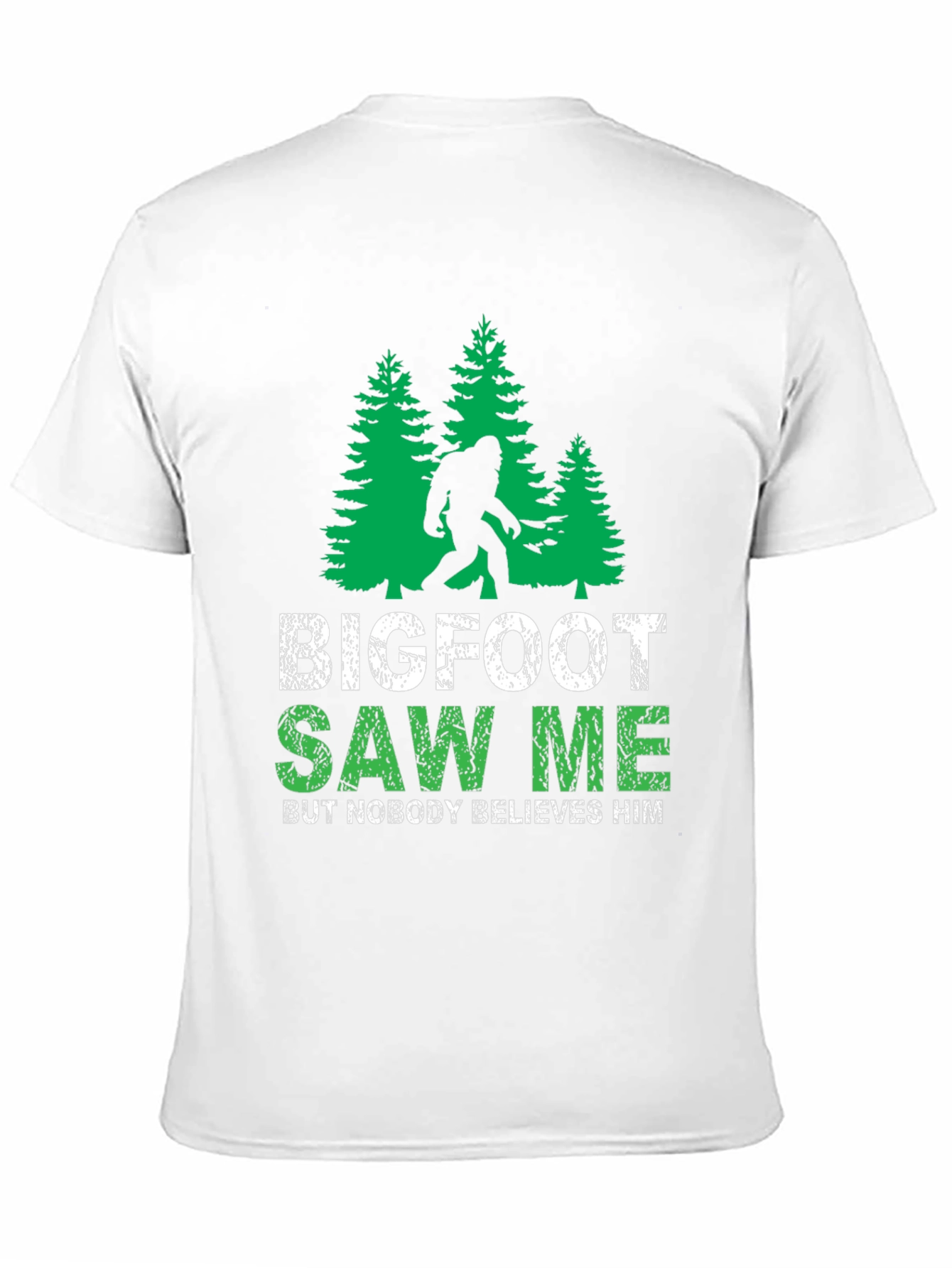 Bigfoot Saw Me Funny Graphic Tee