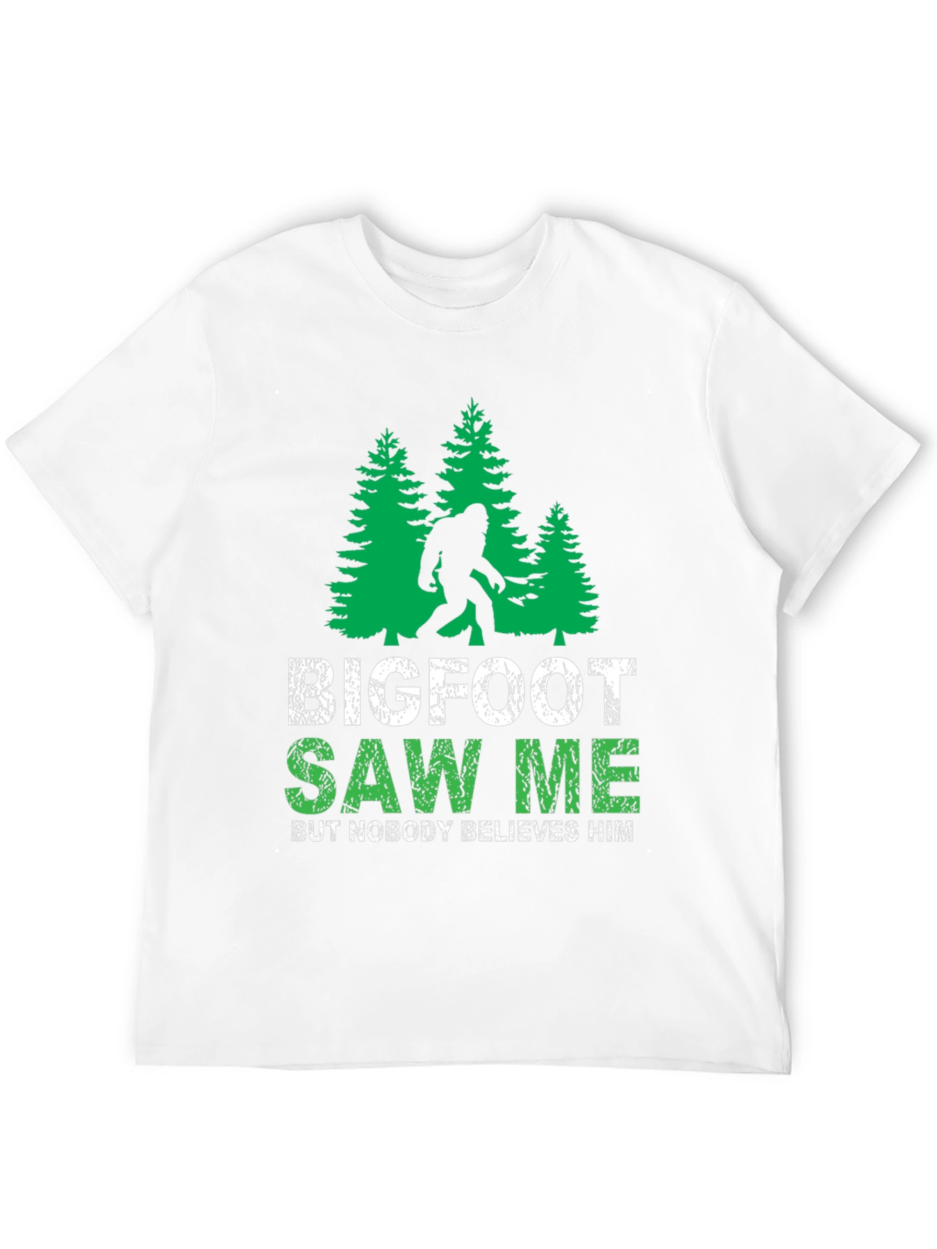 Bigfoot Saw Me Funny Graphic Tee