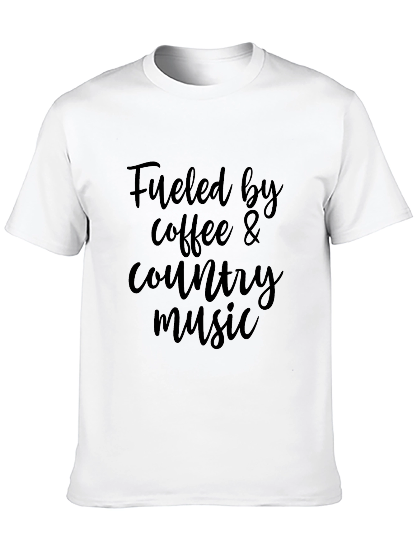 Fueled by Coffee & Country Music Graphic Tee
