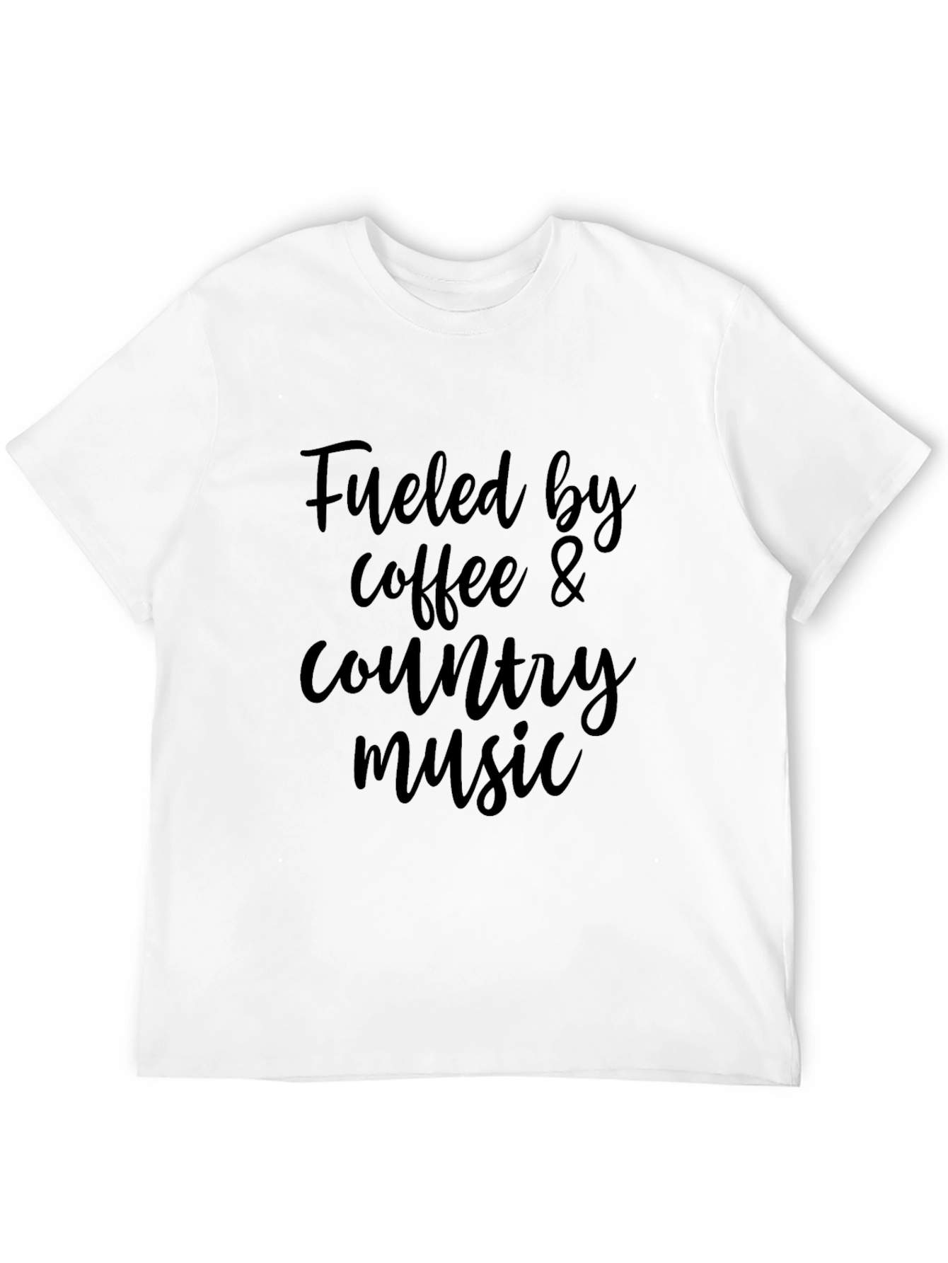 Fueled by Coffee & Country Music Graphic Tee