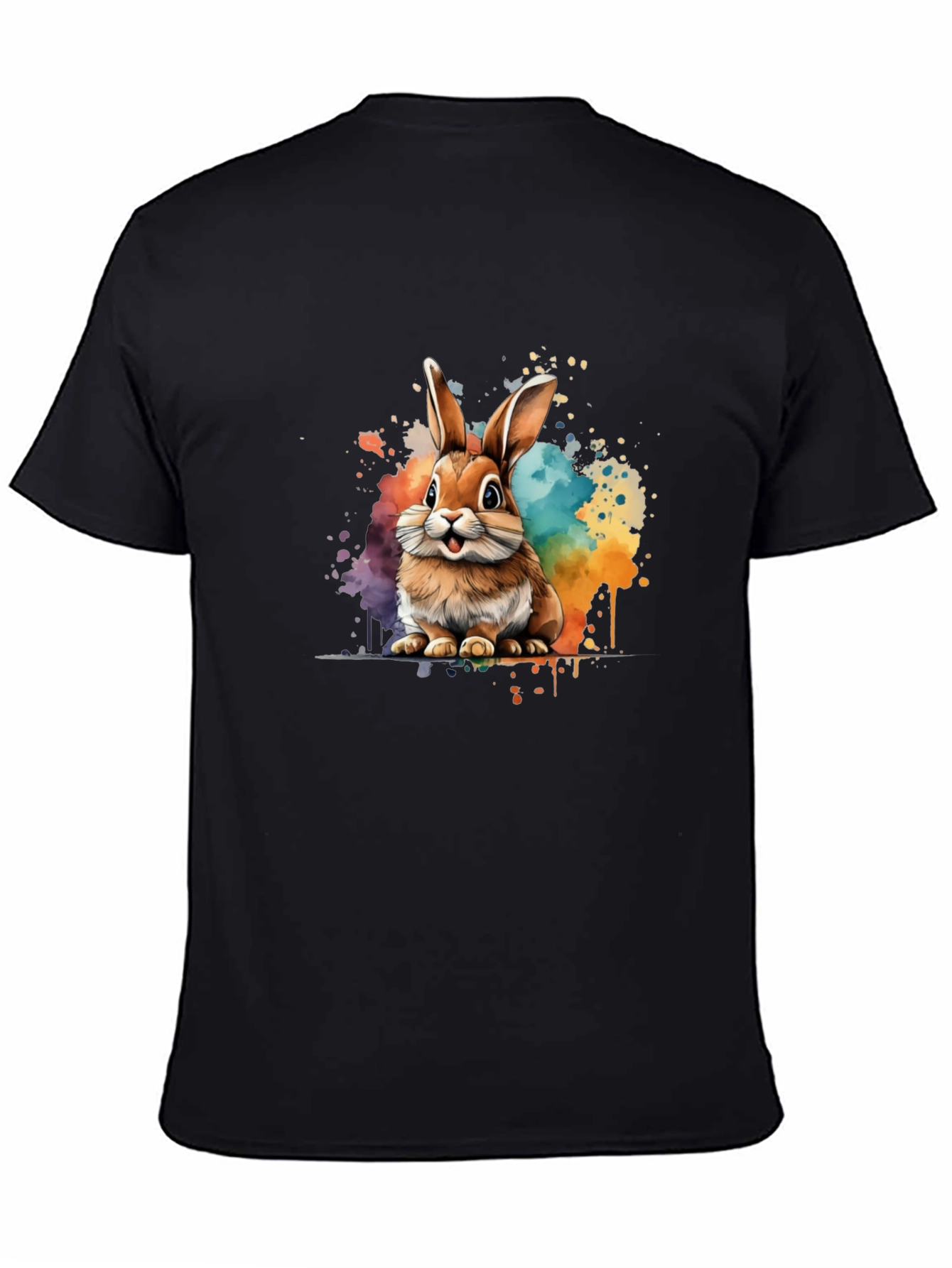 Watercolor Bunny Graphic Tee