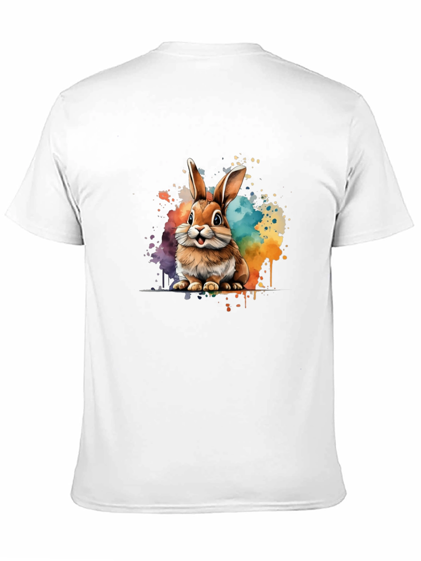 Watercolor Bunny Graphic Tee