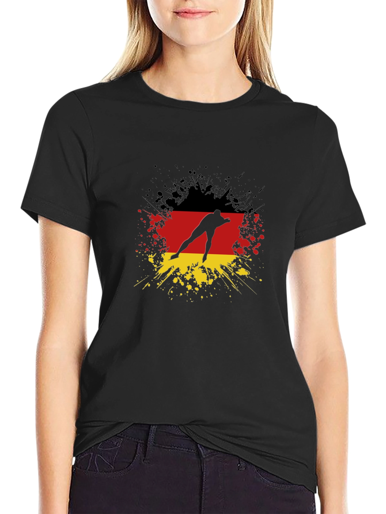 Germany Speed Skating T-Shirt