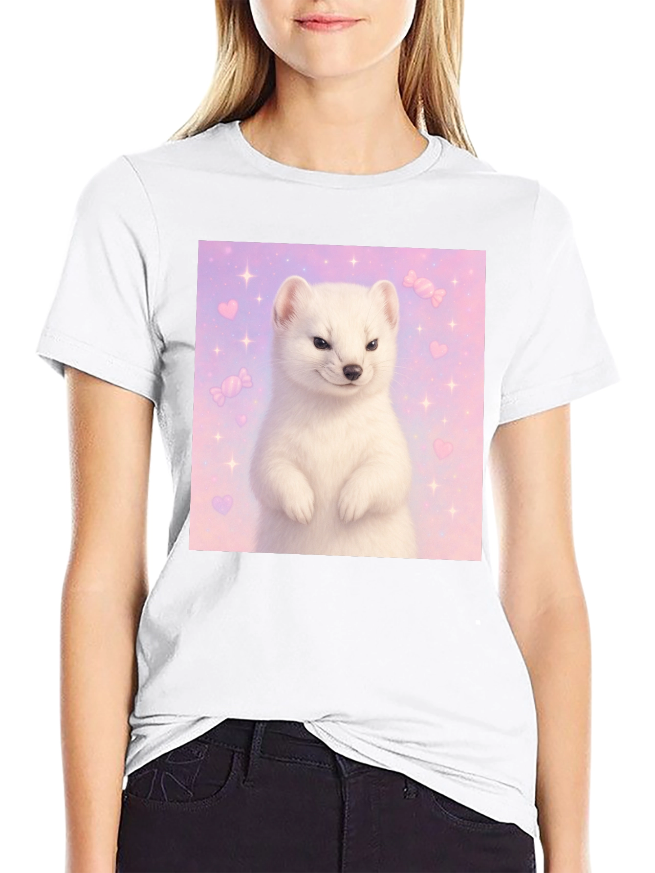 Cute Ermine Kawaii T-Shirt