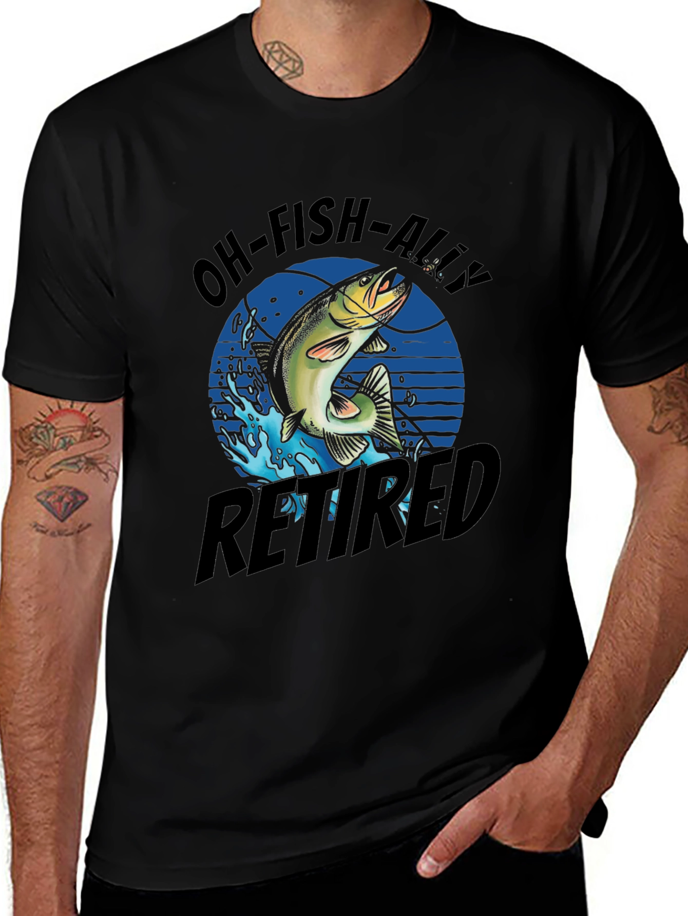 Oh-Fish-Ally Retired Graphic Tee