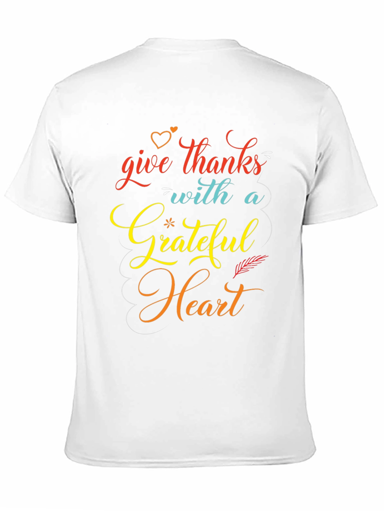Give Thanks Grateful Heart T-Shirt