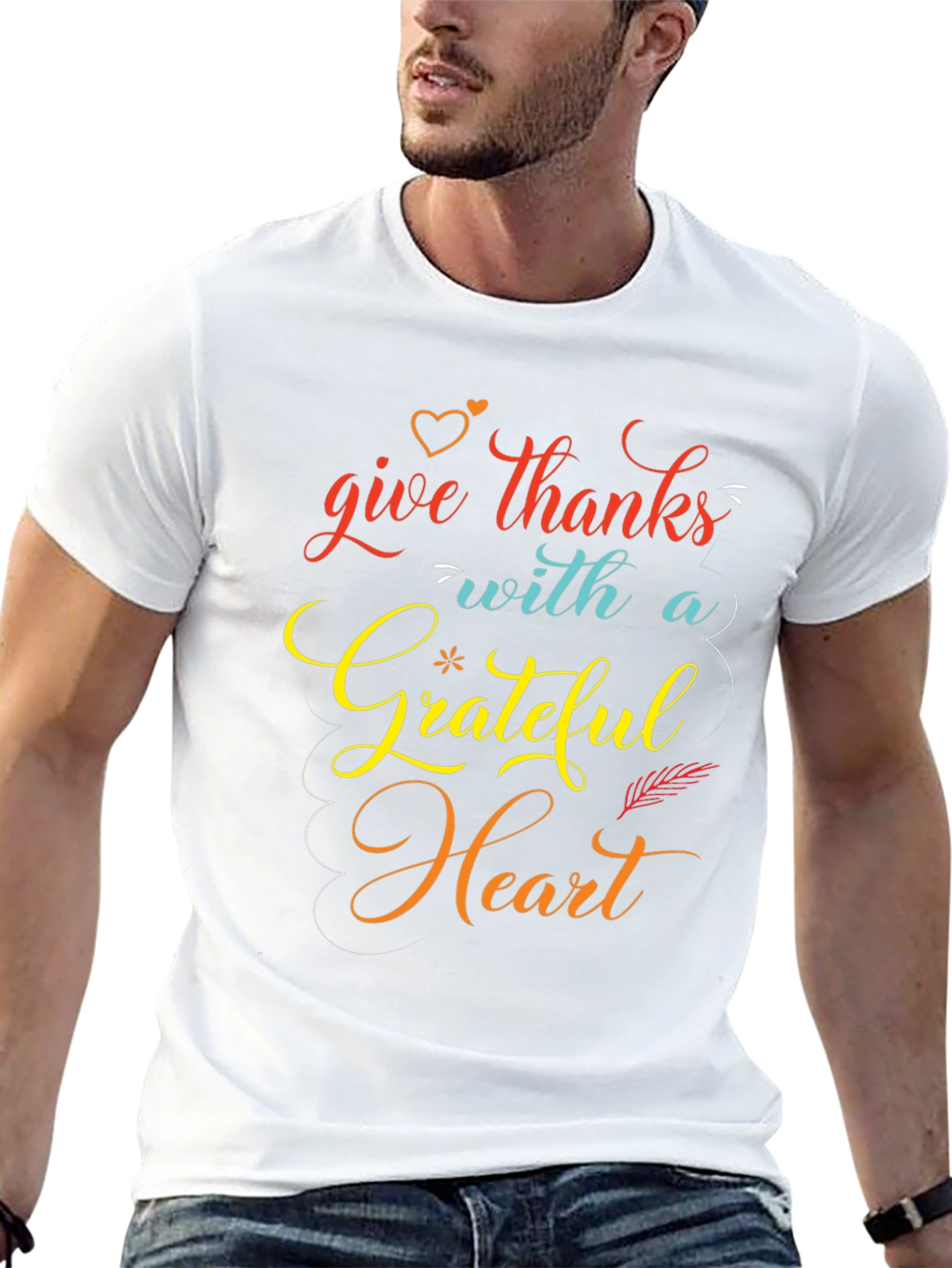 Give Thanks Grateful Heart T-Shirt