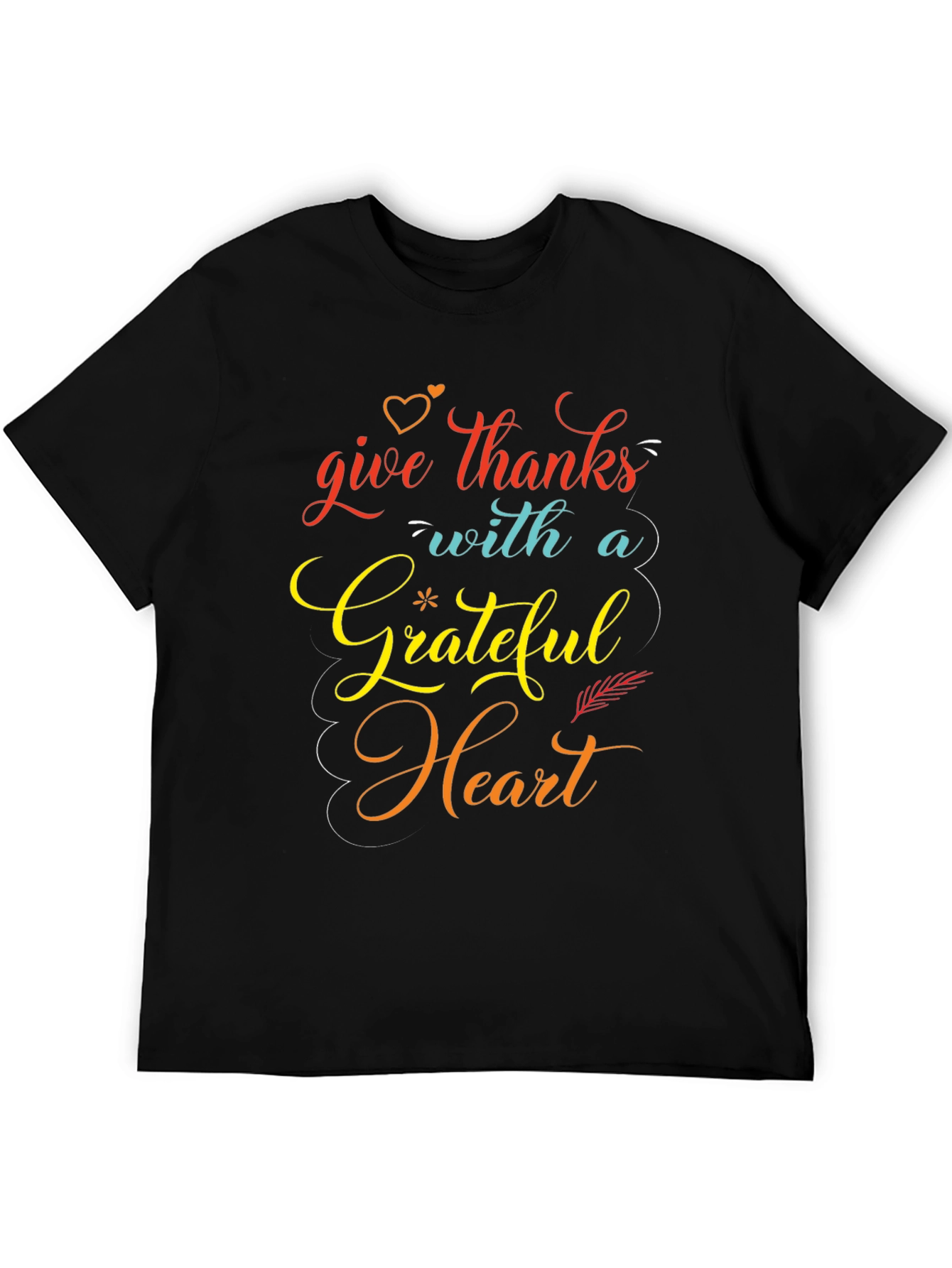 Give Thanks Grateful Heart T-Shirt
