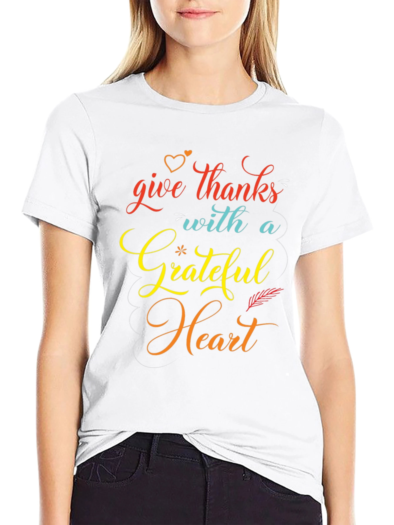 Give Thanks Grateful Heart T-Shirt