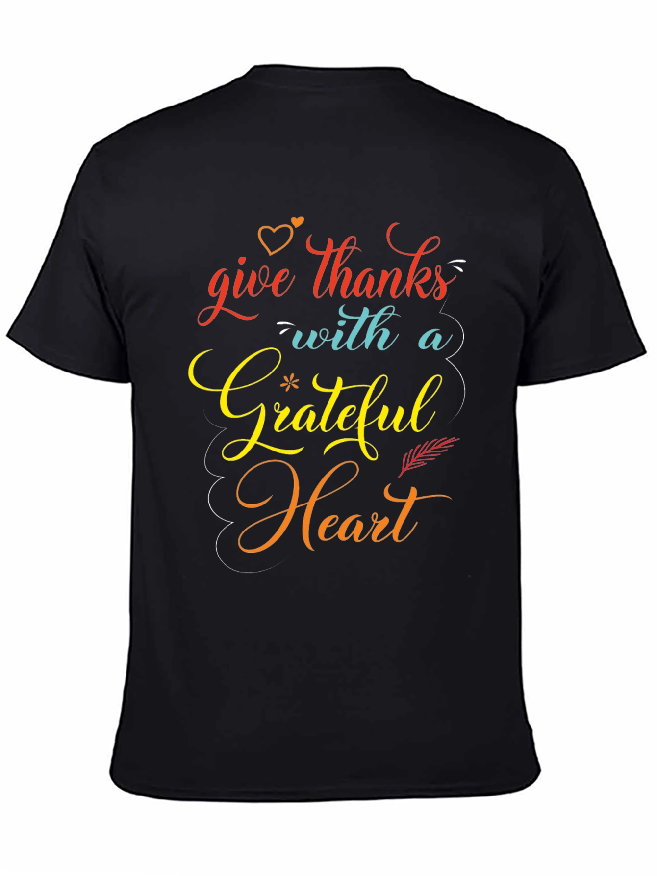 Give Thanks Grateful Heart T-Shirt
