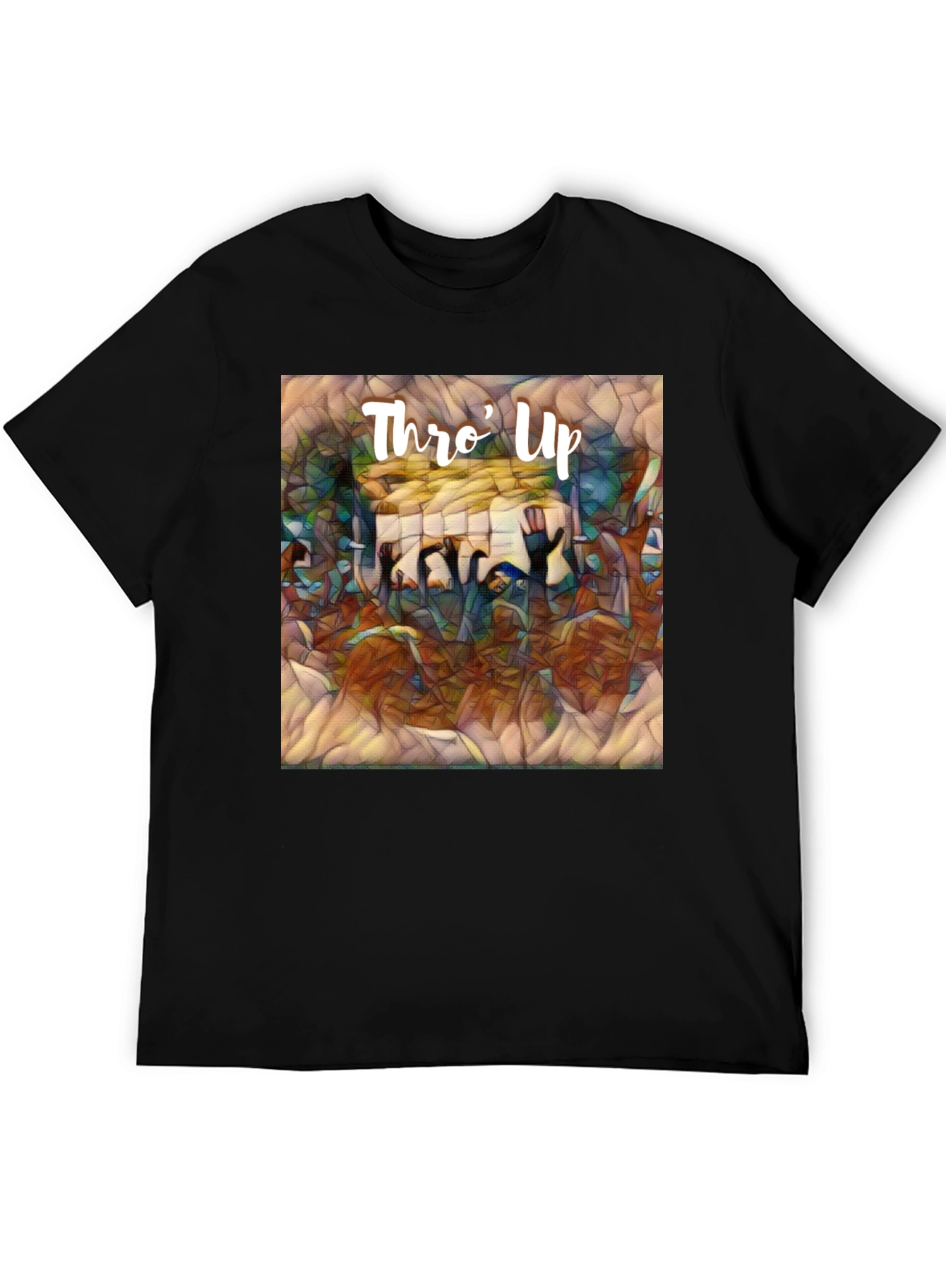 Thro Up Graphic Tee - Edgy Streetwear