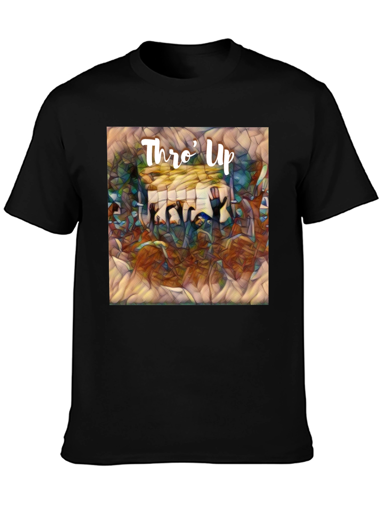 Thro Up Graphic Tee - Edgy Streetwear