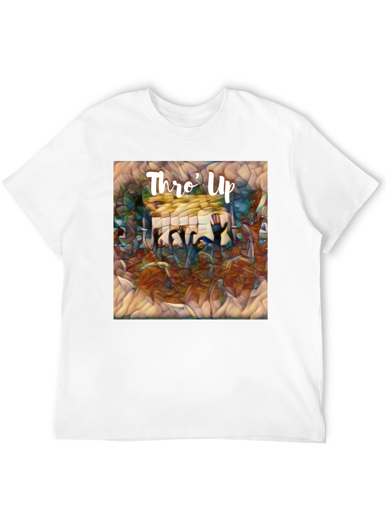 Thro Up Graphic Tee - Edgy Streetwear