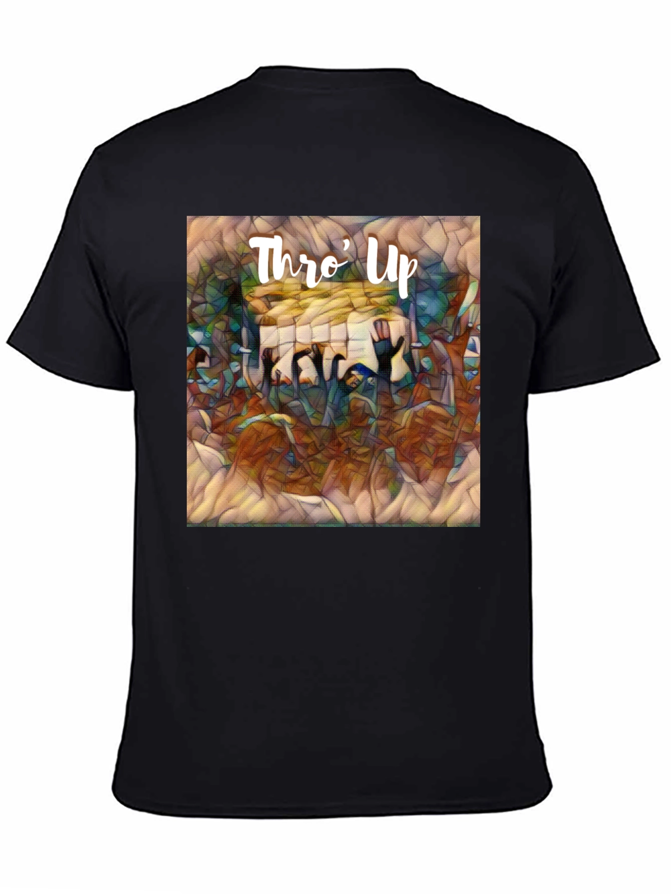 Thro Up Graphic Tee - Edgy Streetwear