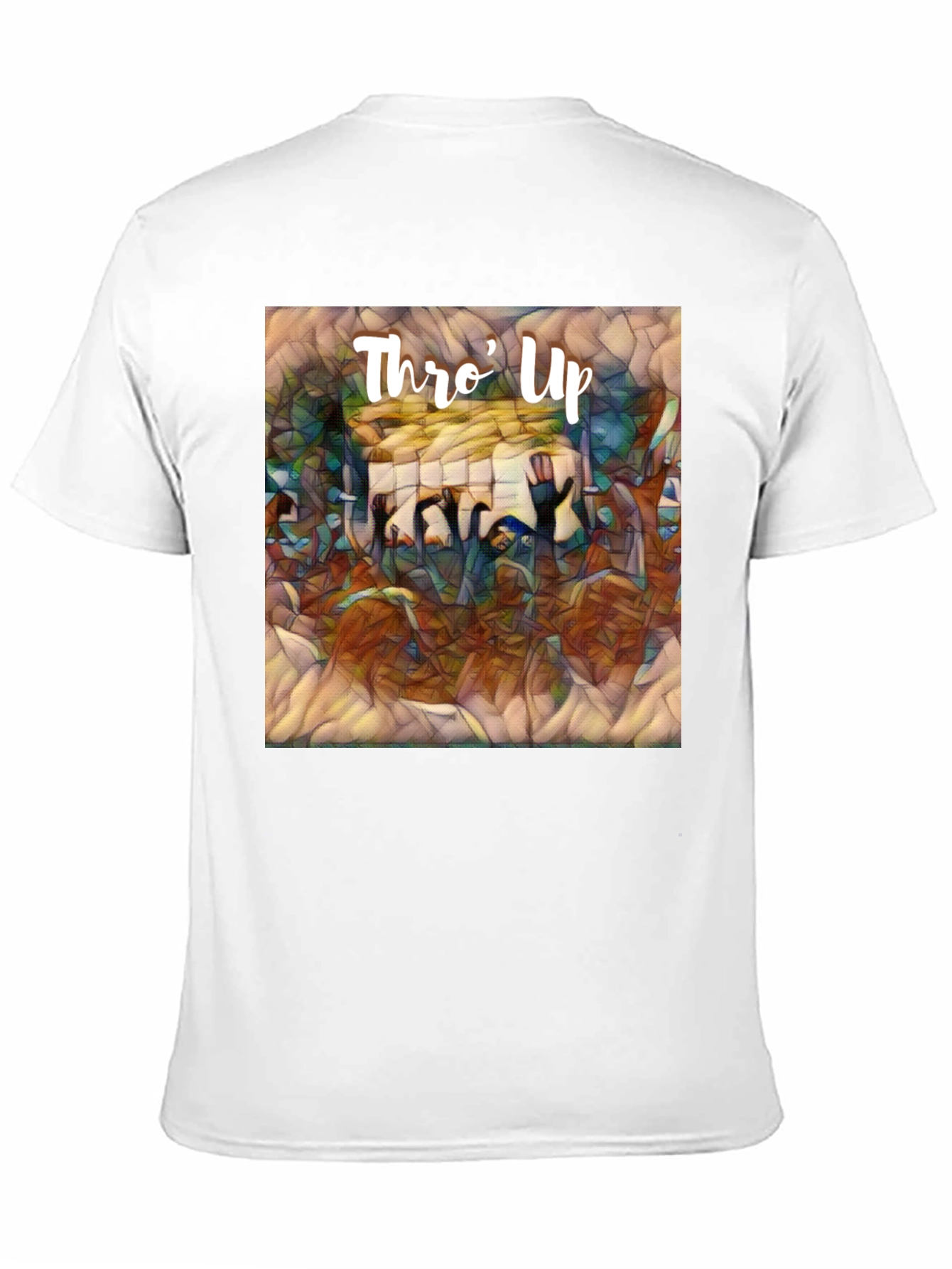 Thro Up Graphic Tee - Edgy Streetwear