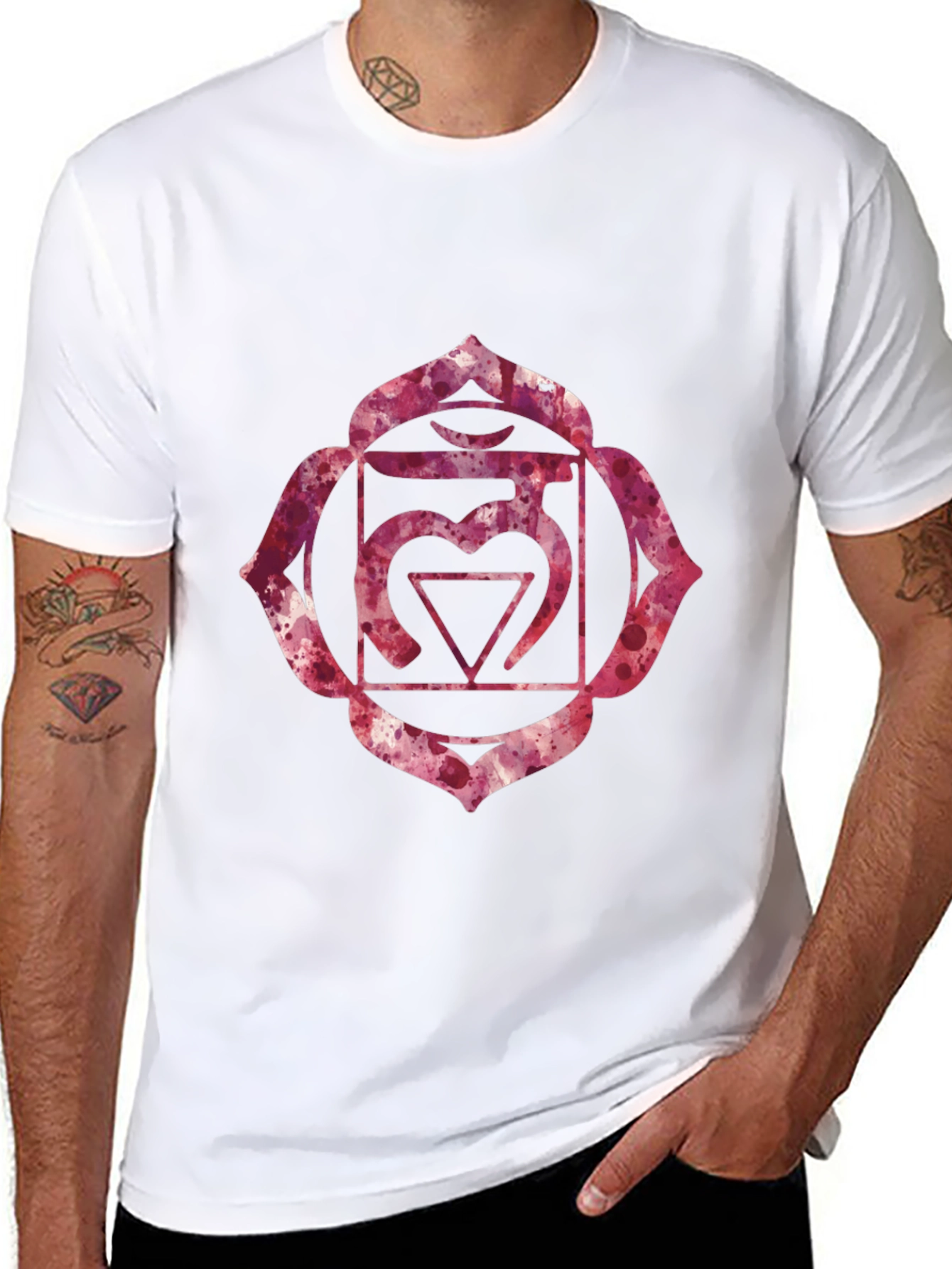 Root Chakra T-Shirt - Spiritual Symbol Tee