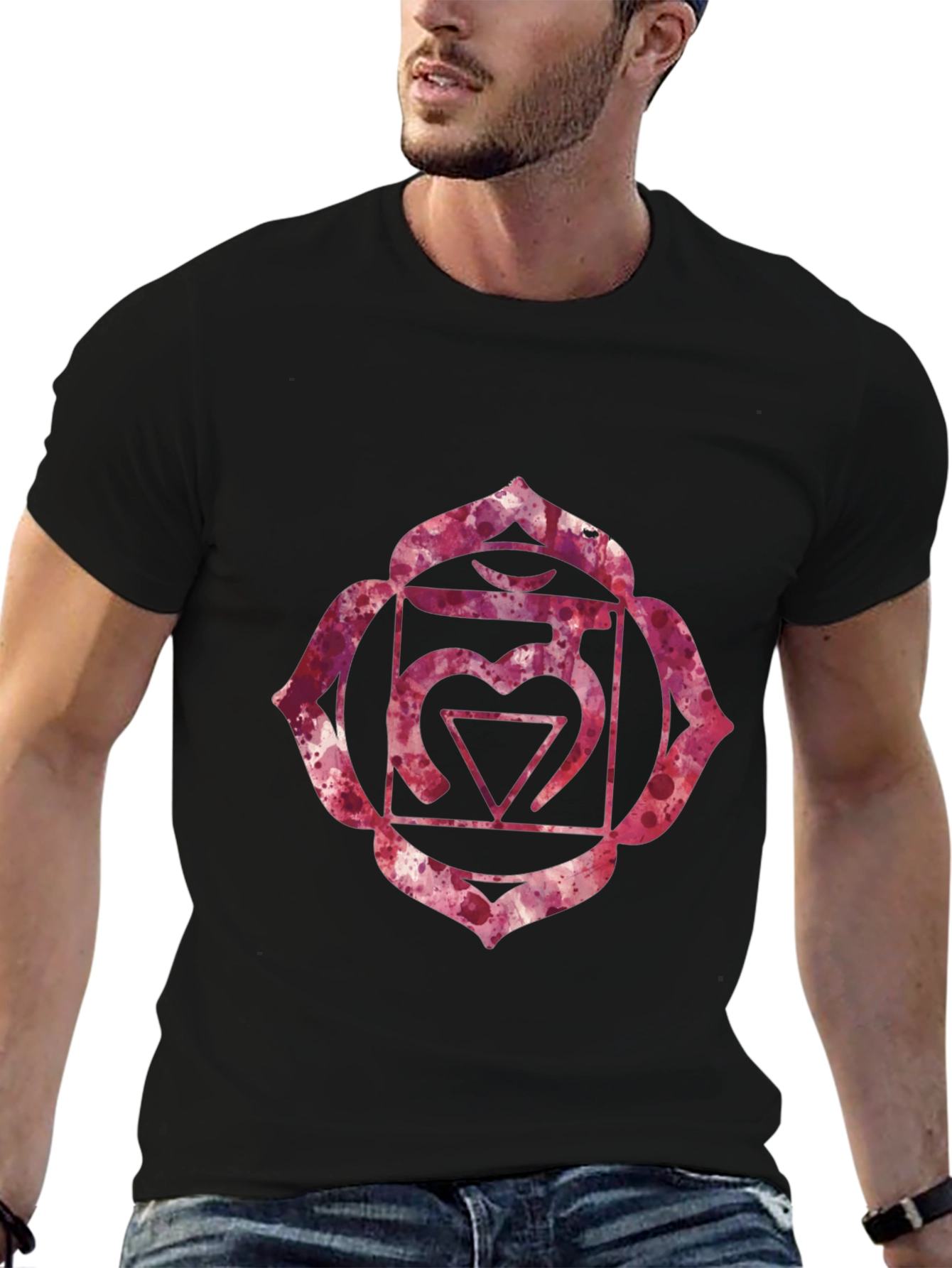 Root Chakra T-Shirt - Spiritual Symbol Tee