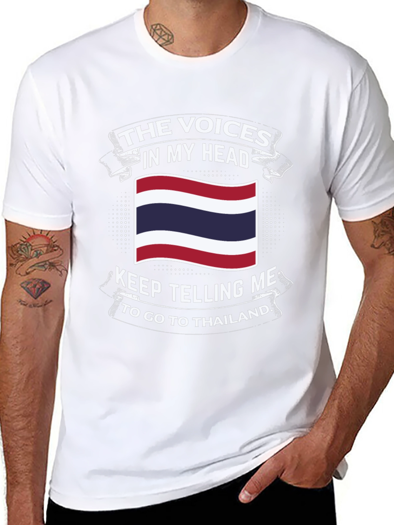 Thailand Calling T-Shirt - Travel Humor Tee