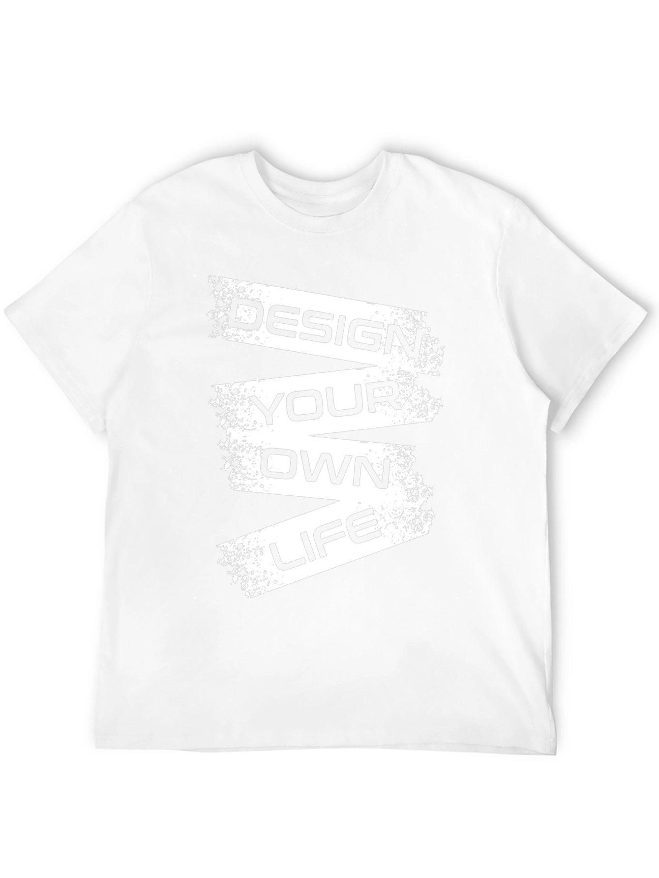 Design Your Own Life Black Graphic T-Shirt