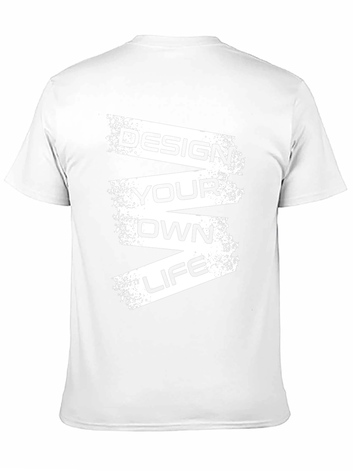 Design Your Own Life Black Graphic T-Shirt