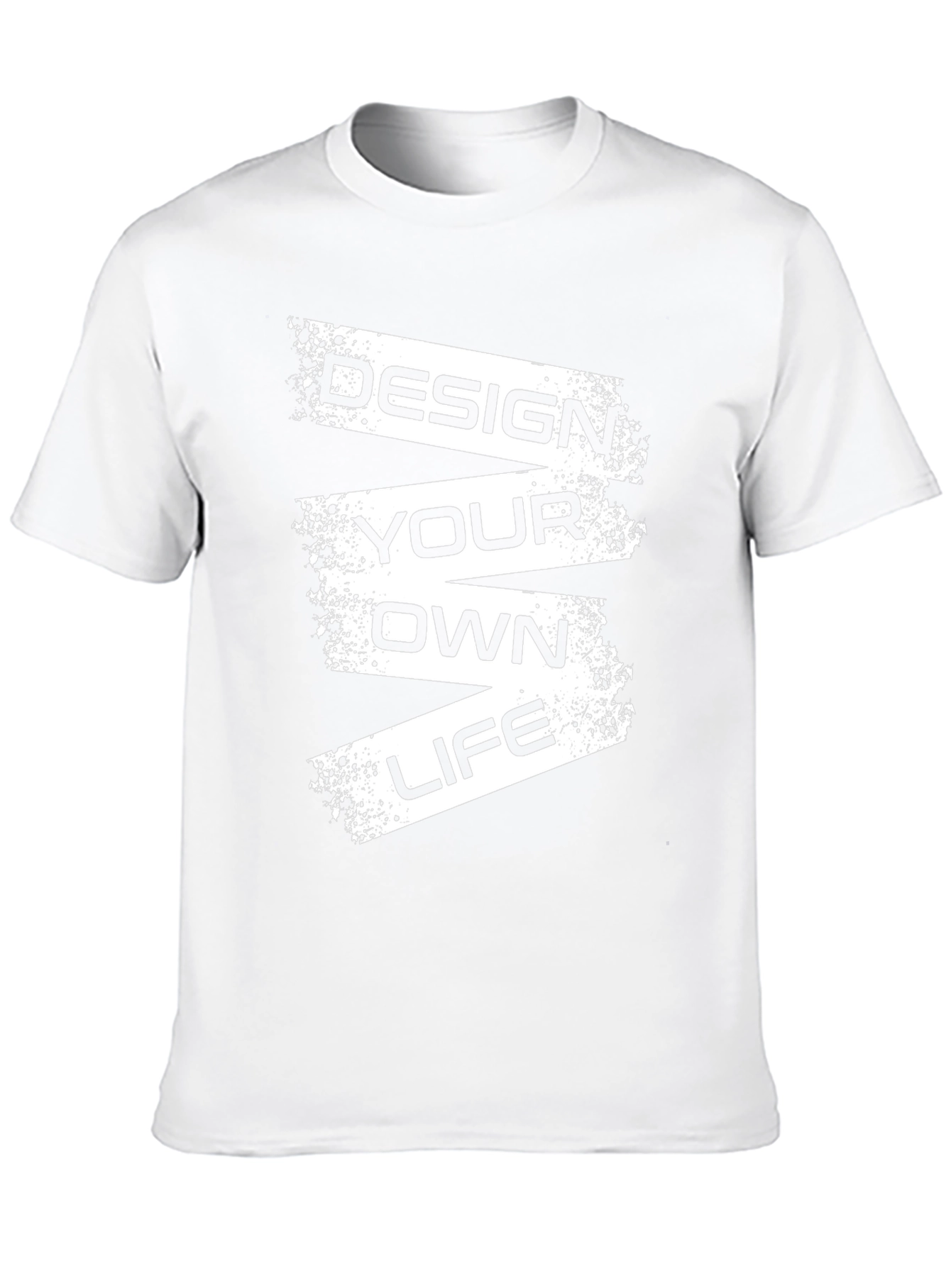 Design Your Own Life Black Graphic T-Shirt