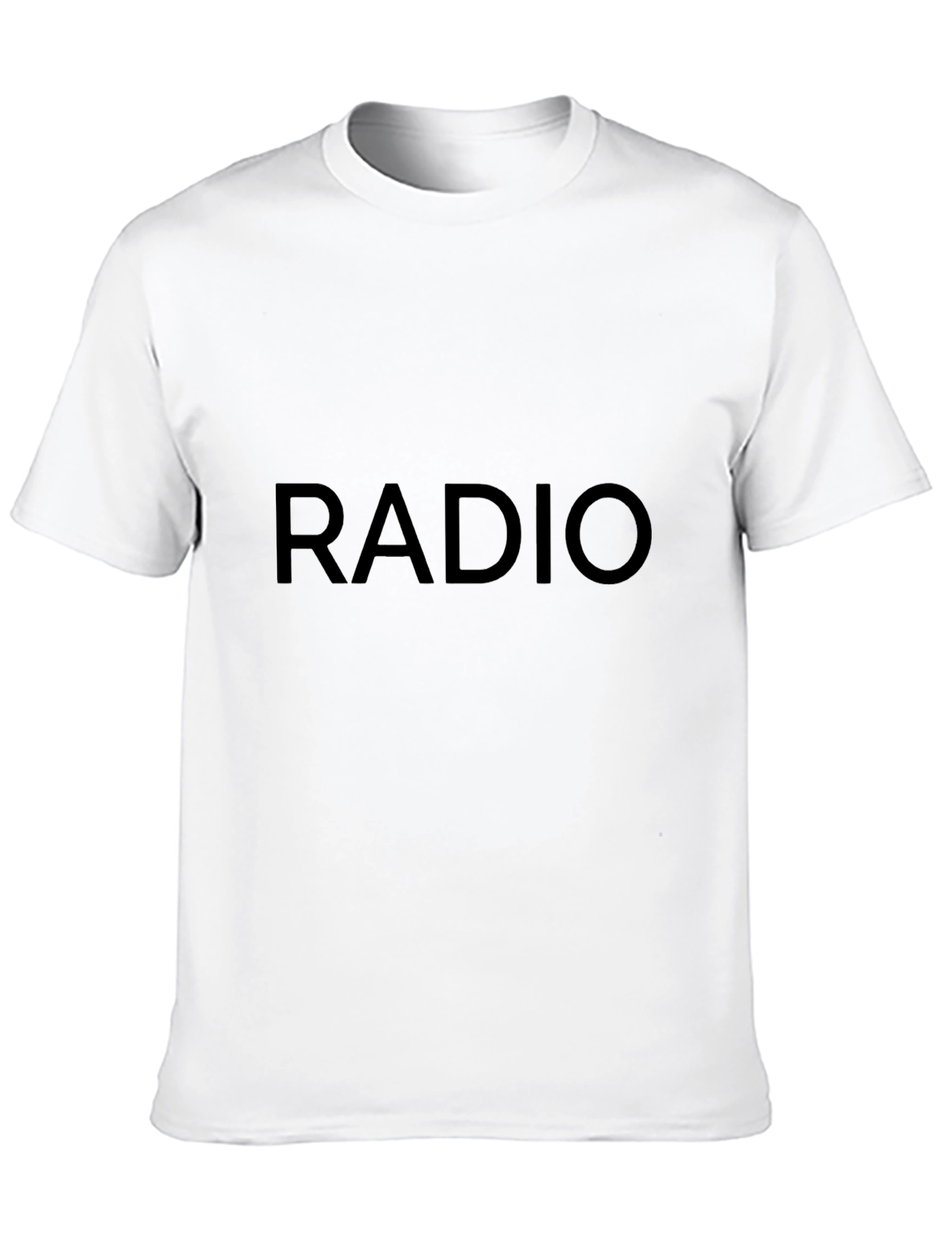 Radio Graphic Black T-Shirt