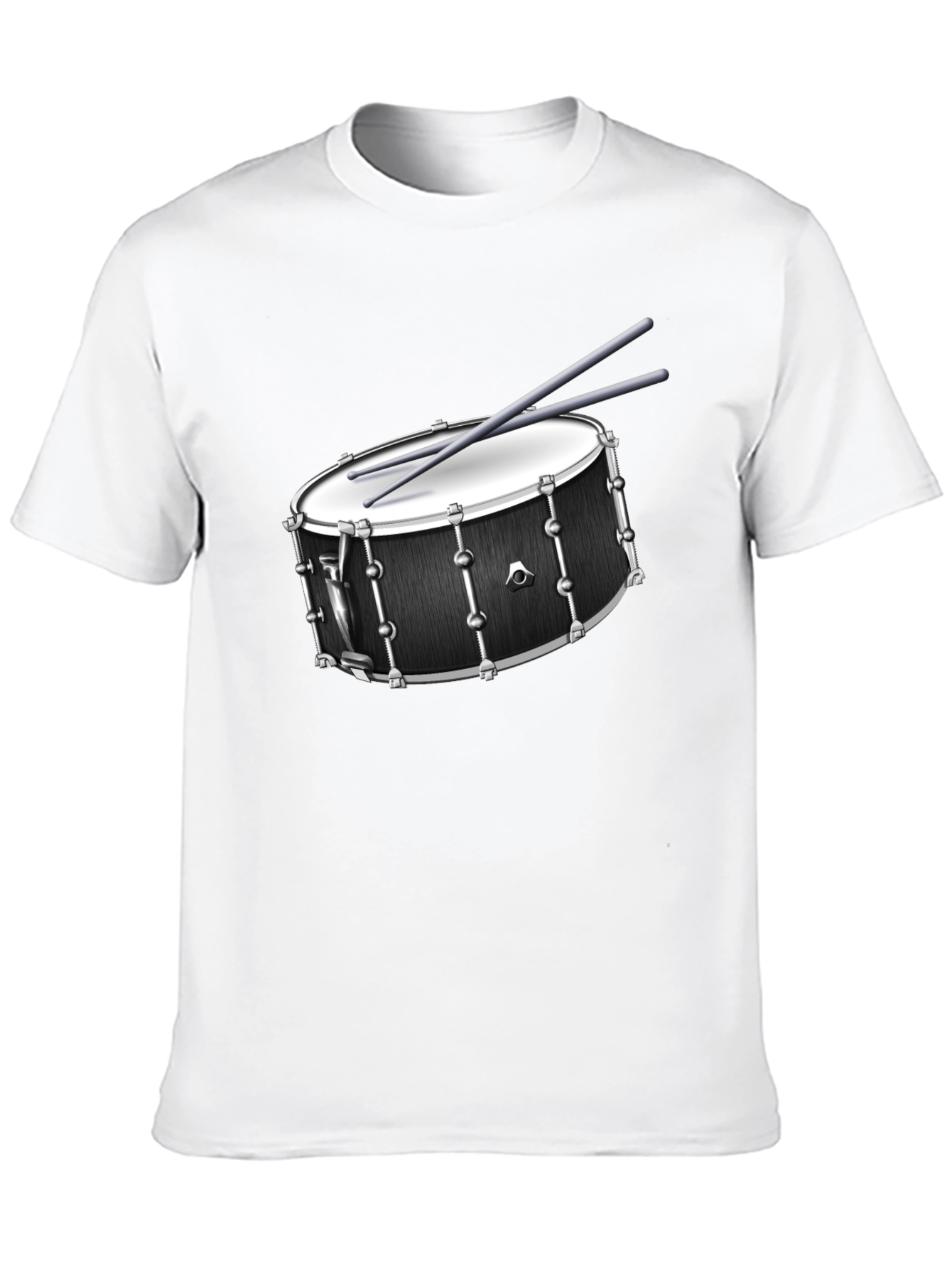 Drum Kit Graphic T-Shirt - Music Lover Tee