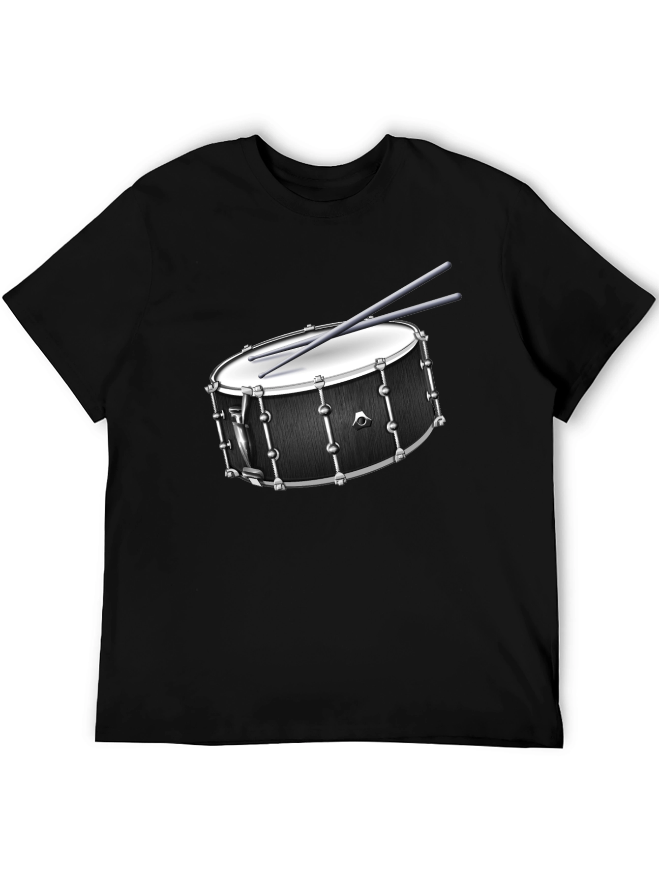 Drum Kit Graphic T-Shirt - Music Lover Tee