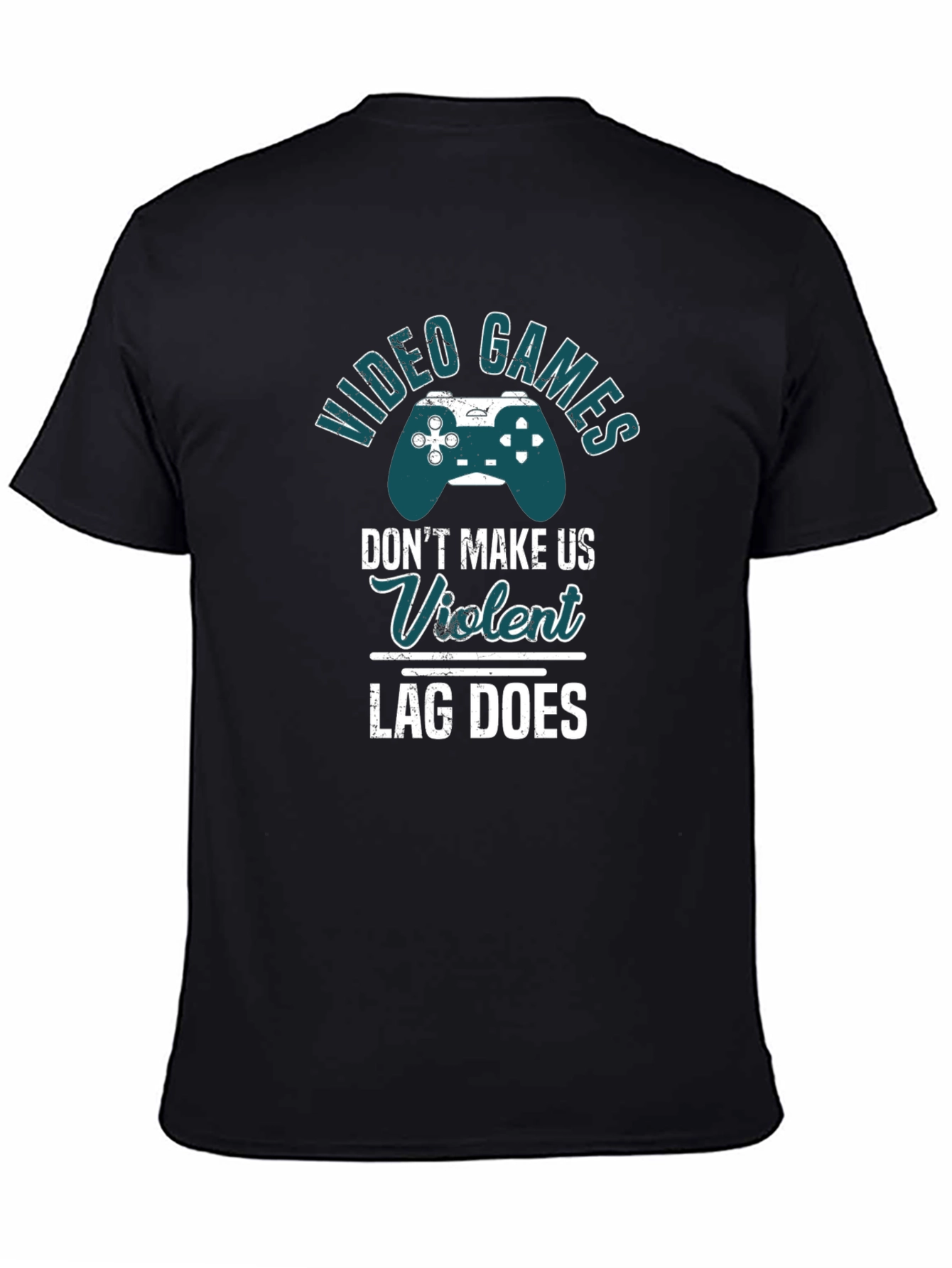 Video Games Lag Violent T-Shirt
