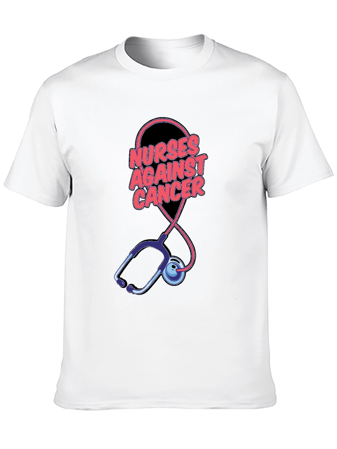 Nurses Against Cancer Graphic T-Shirt