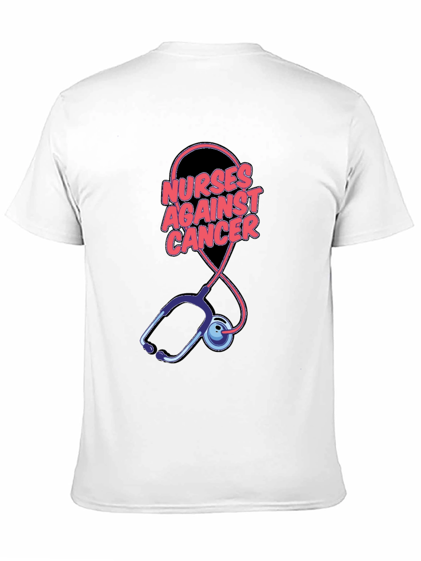 Nurses Against Cancer Graphic T-Shirt