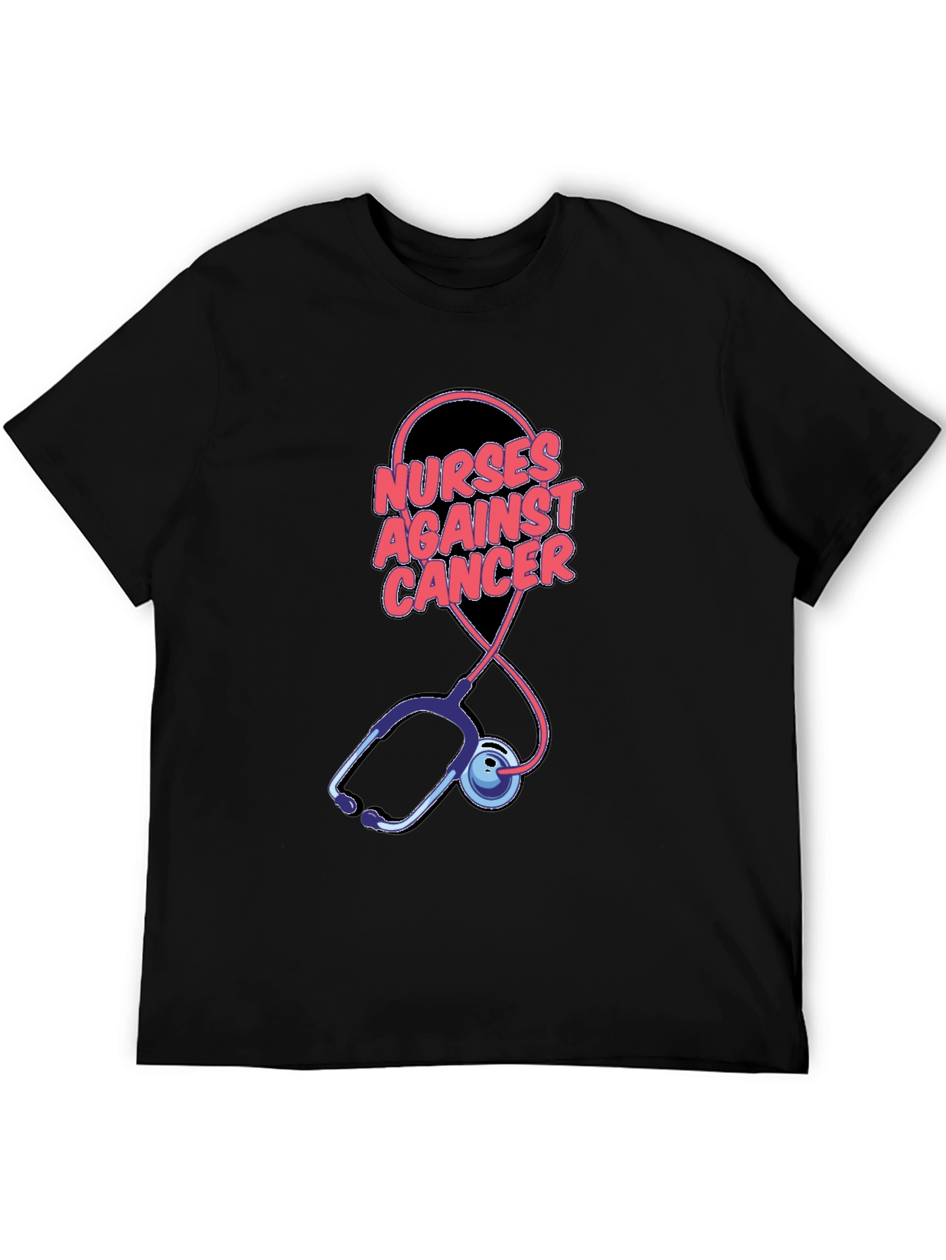 Nurses Against Cancer Graphic T-Shirt