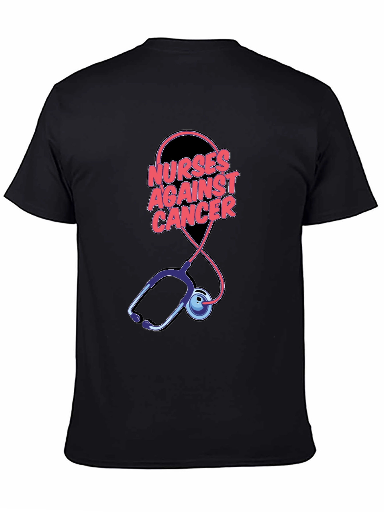 Nurses Against Cancer Graphic T-Shirt