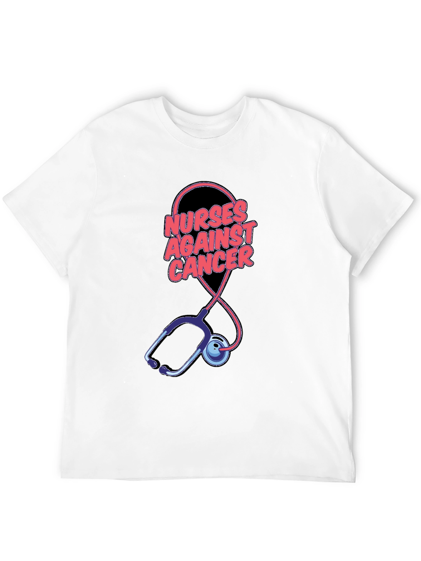 Nurses Against Cancer Graphic T-Shirt