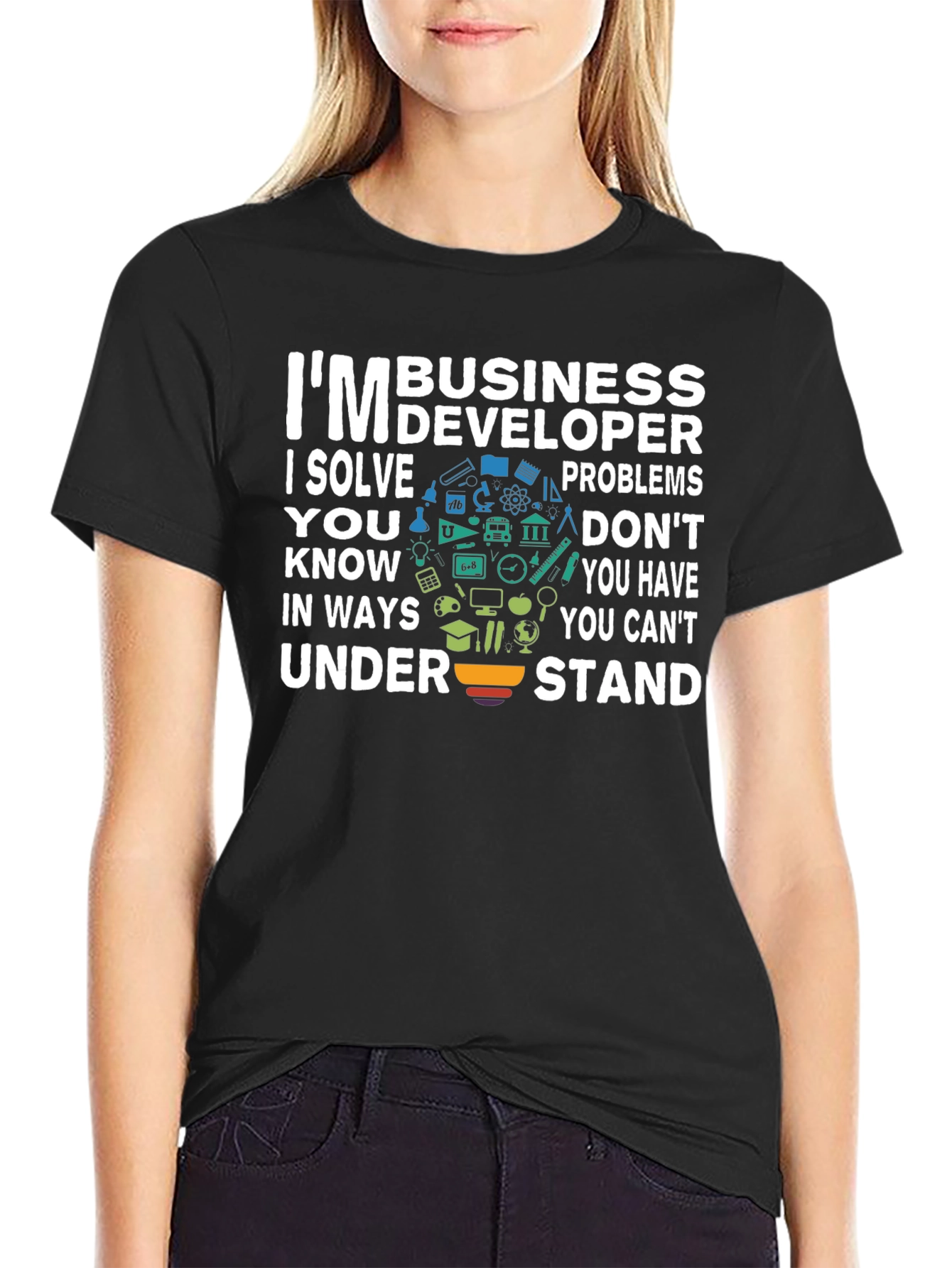 Im Business Developer T-Shirt
